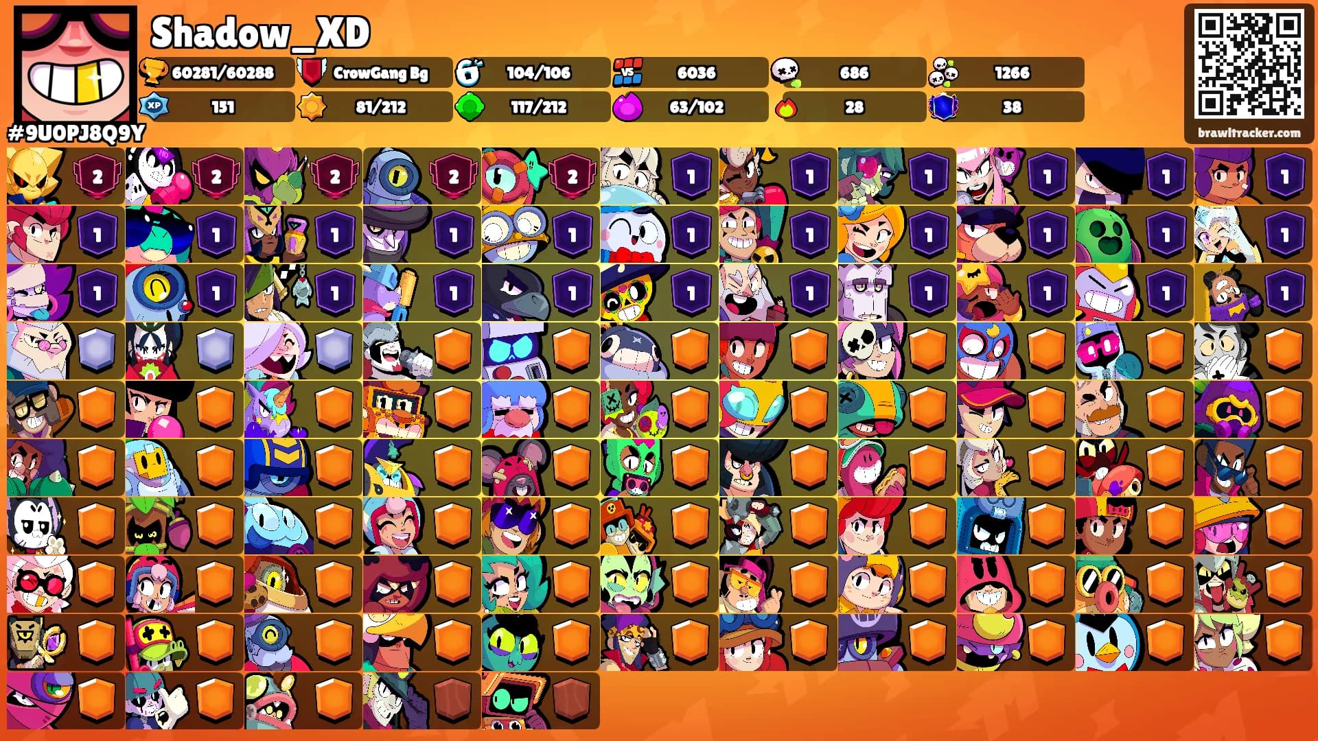 Shadow_XD's Ranks