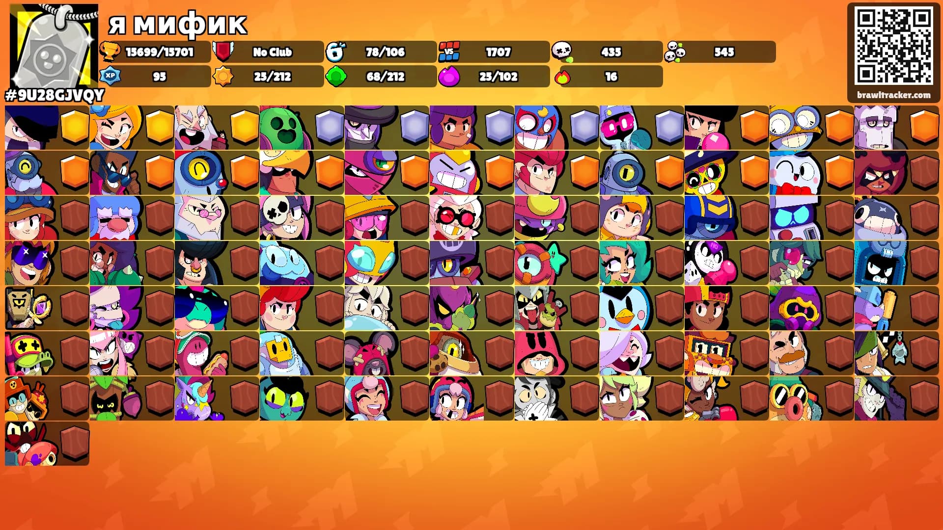 я мифик's Ranks