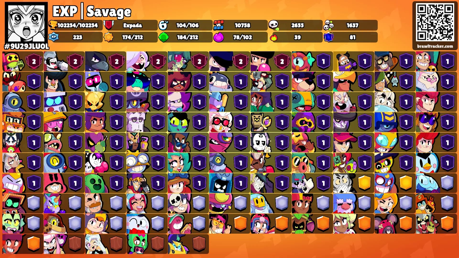 EXP|Savage's Ranks