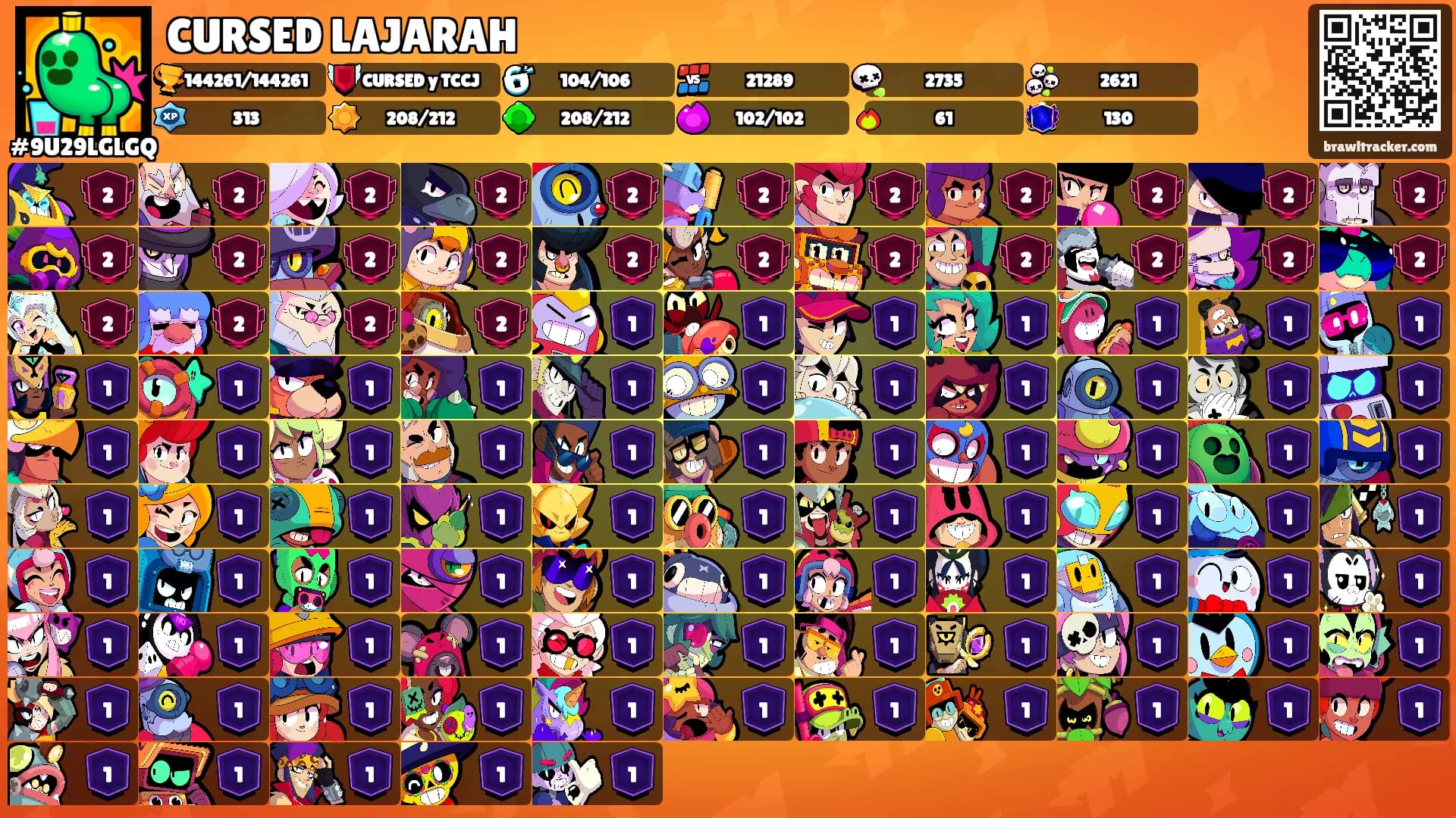 CURSED LAJARAH's Ranks