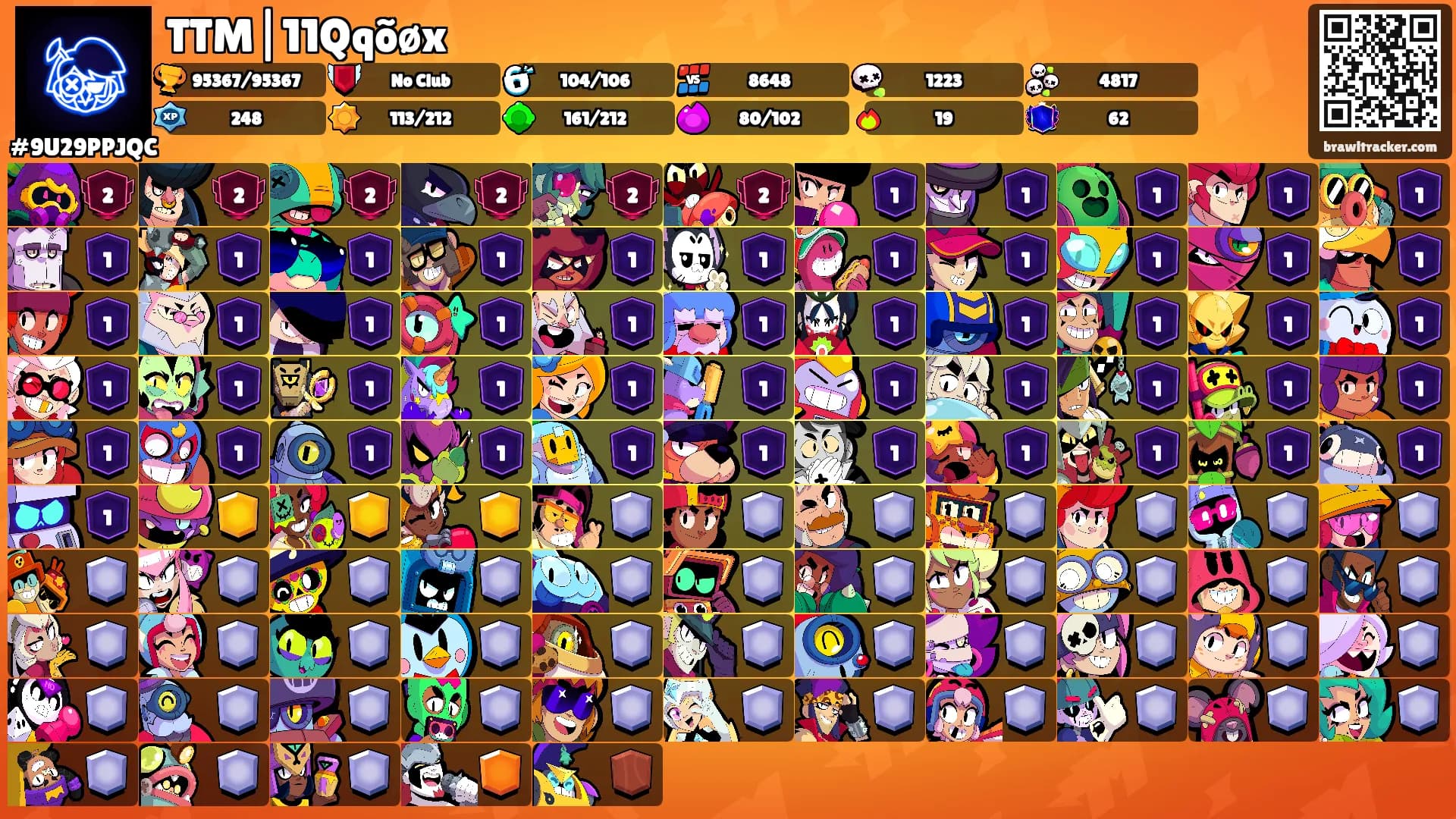TTM|11Qqõøx's Ranks