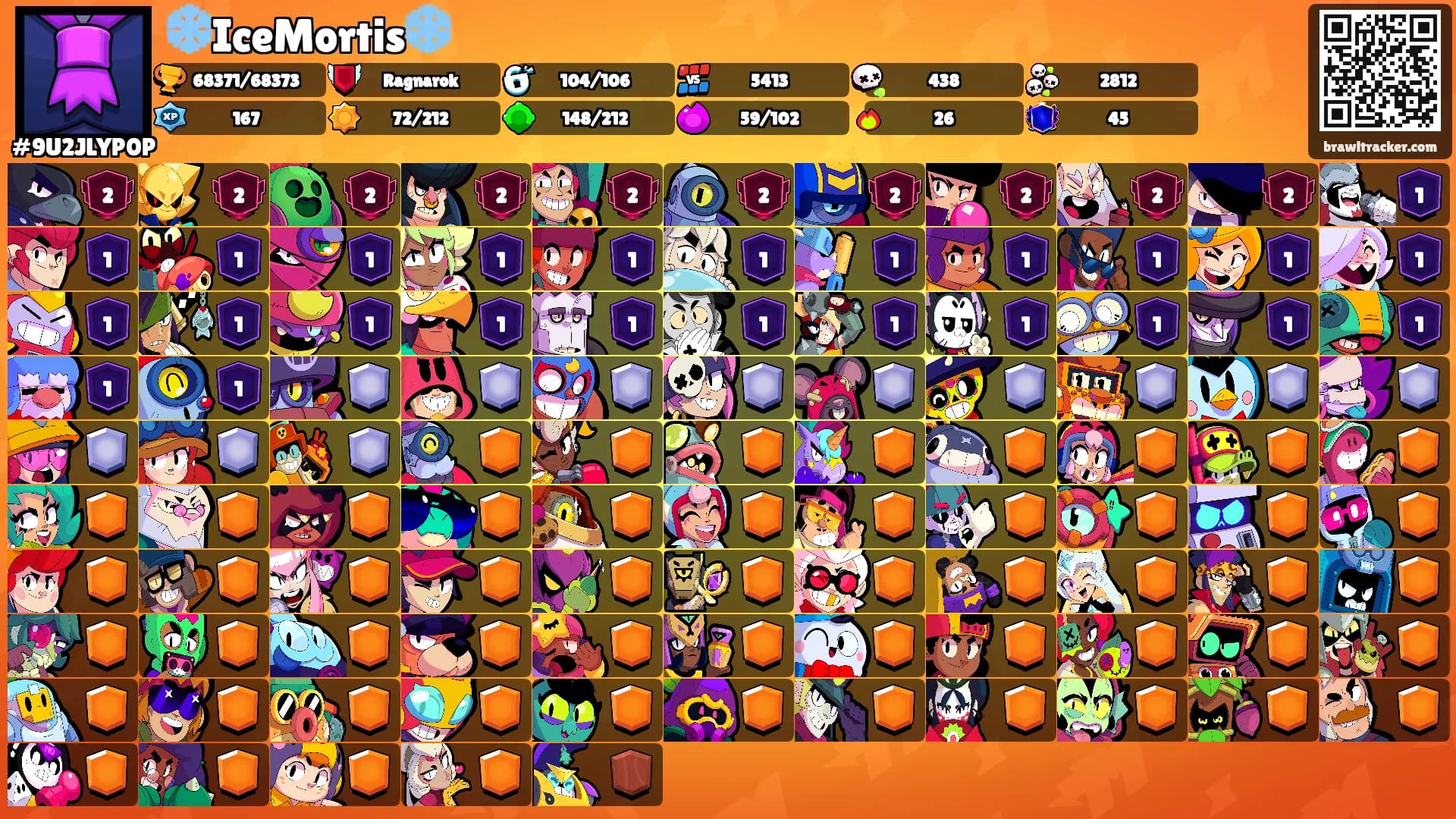 ❄️IceMortis❄️'s Ranks
