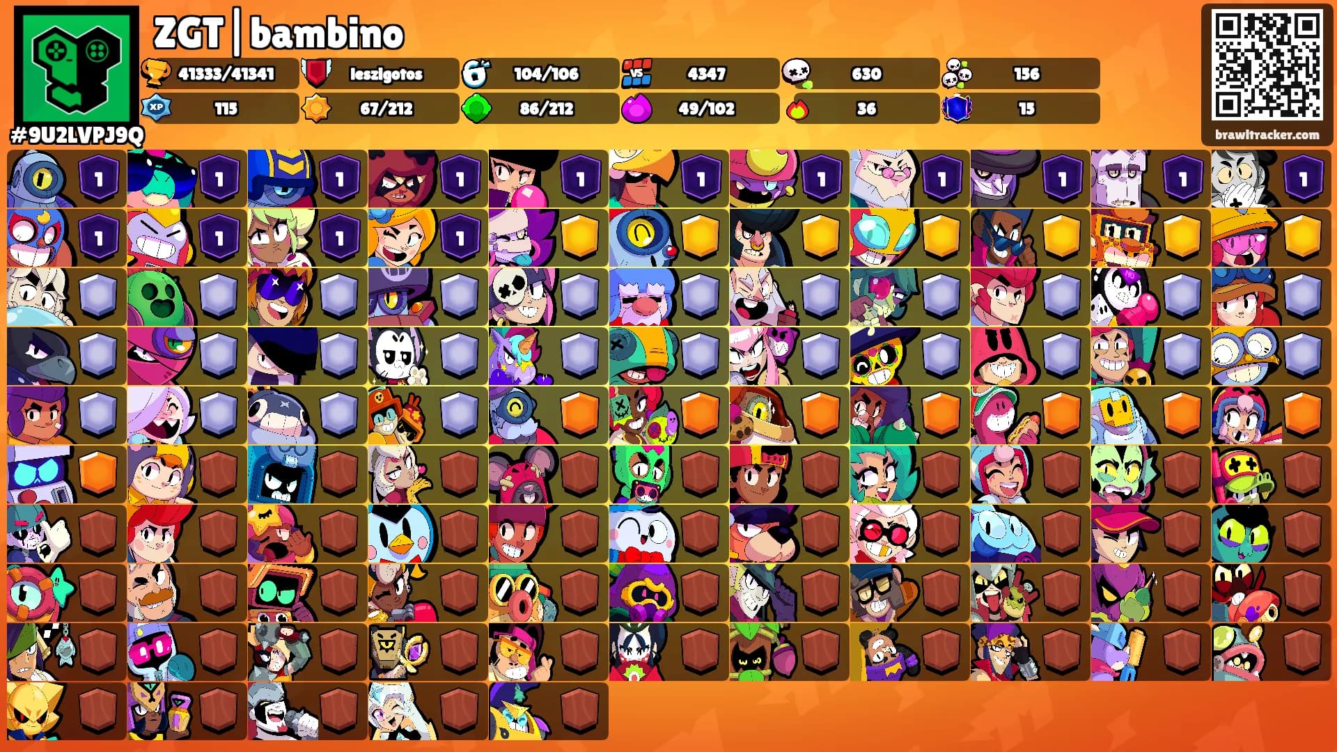 ZGT|bambino's Ranks