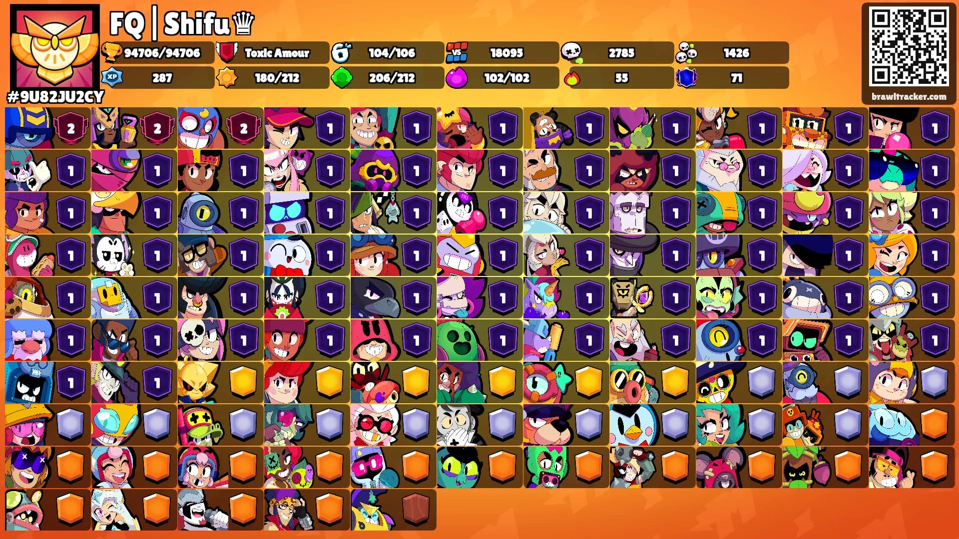 FQ|Shifu♛'s Ranks