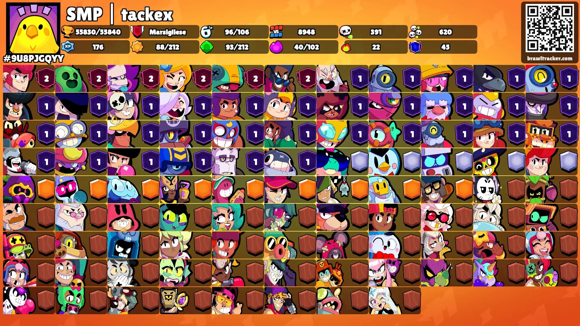 SMP | tackex's Ranks