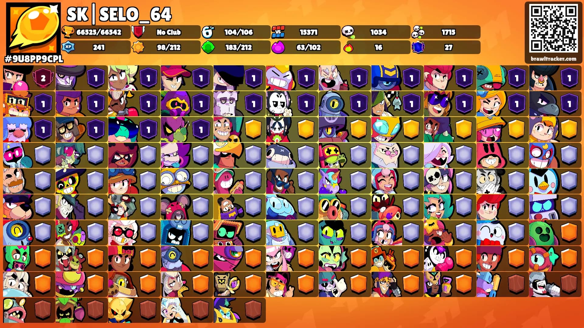 SK|SELO_64's Ranks