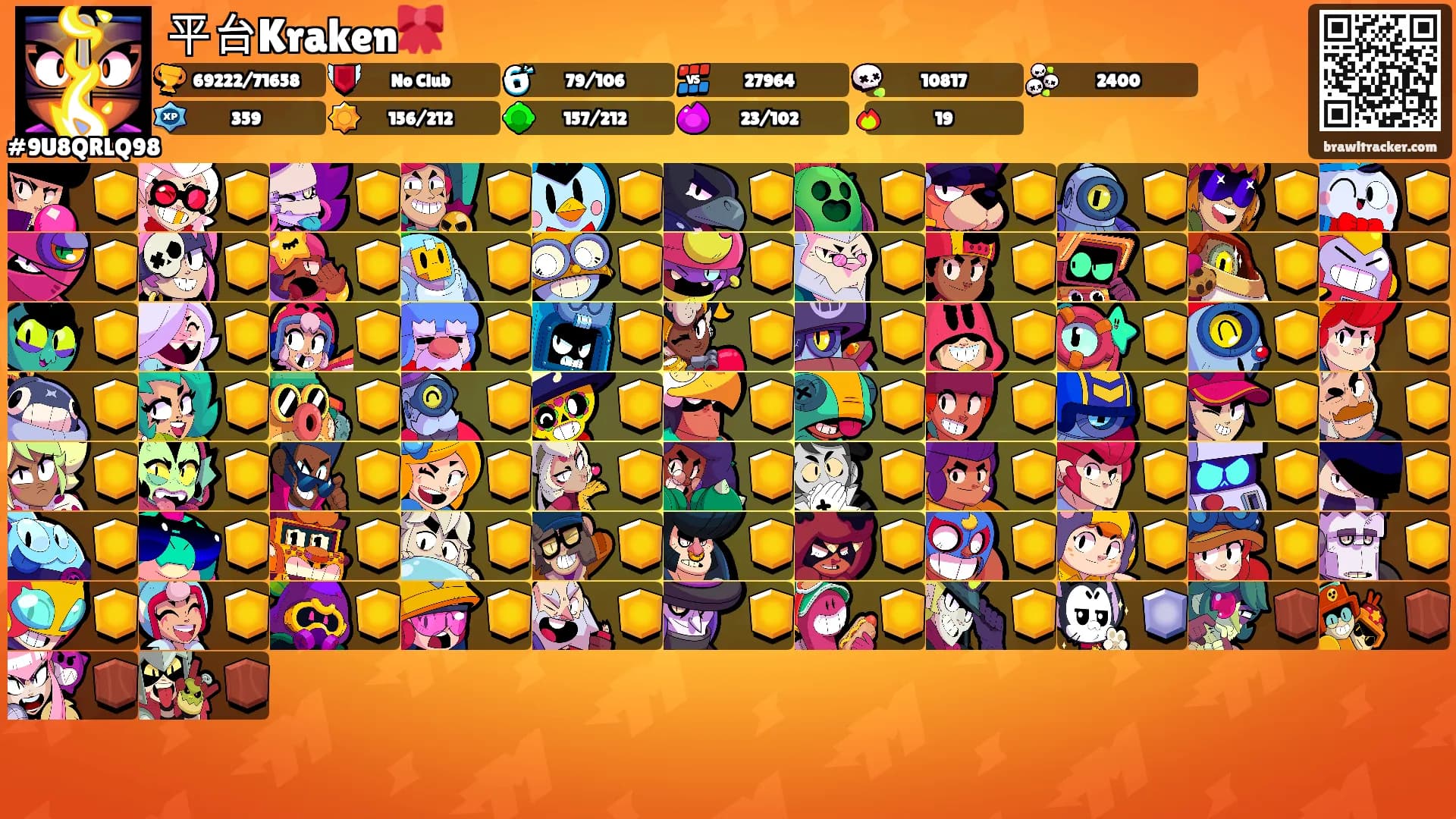 平台Kraken🎀's Ranks