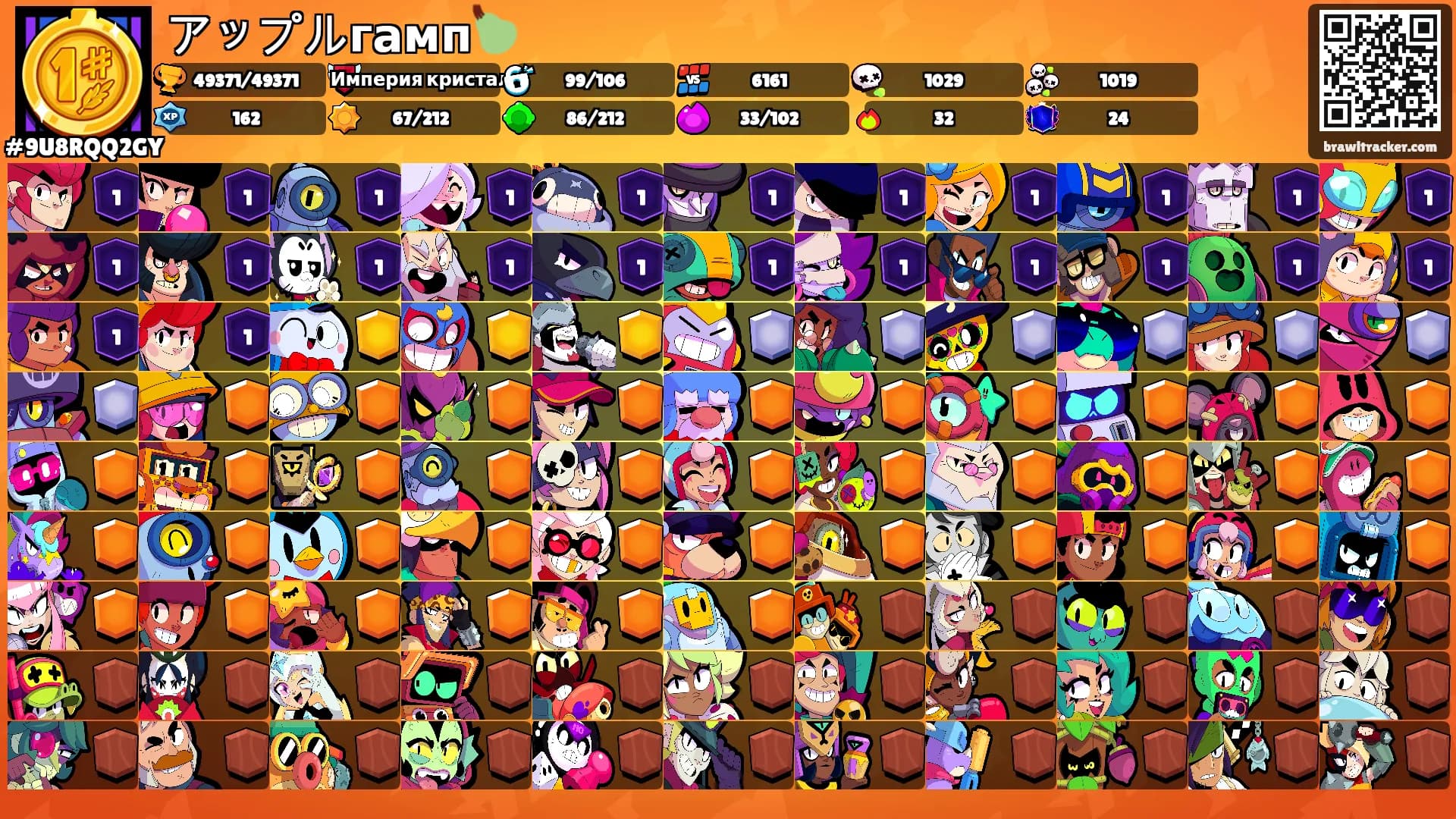アップルгамп🍐's Ranks
