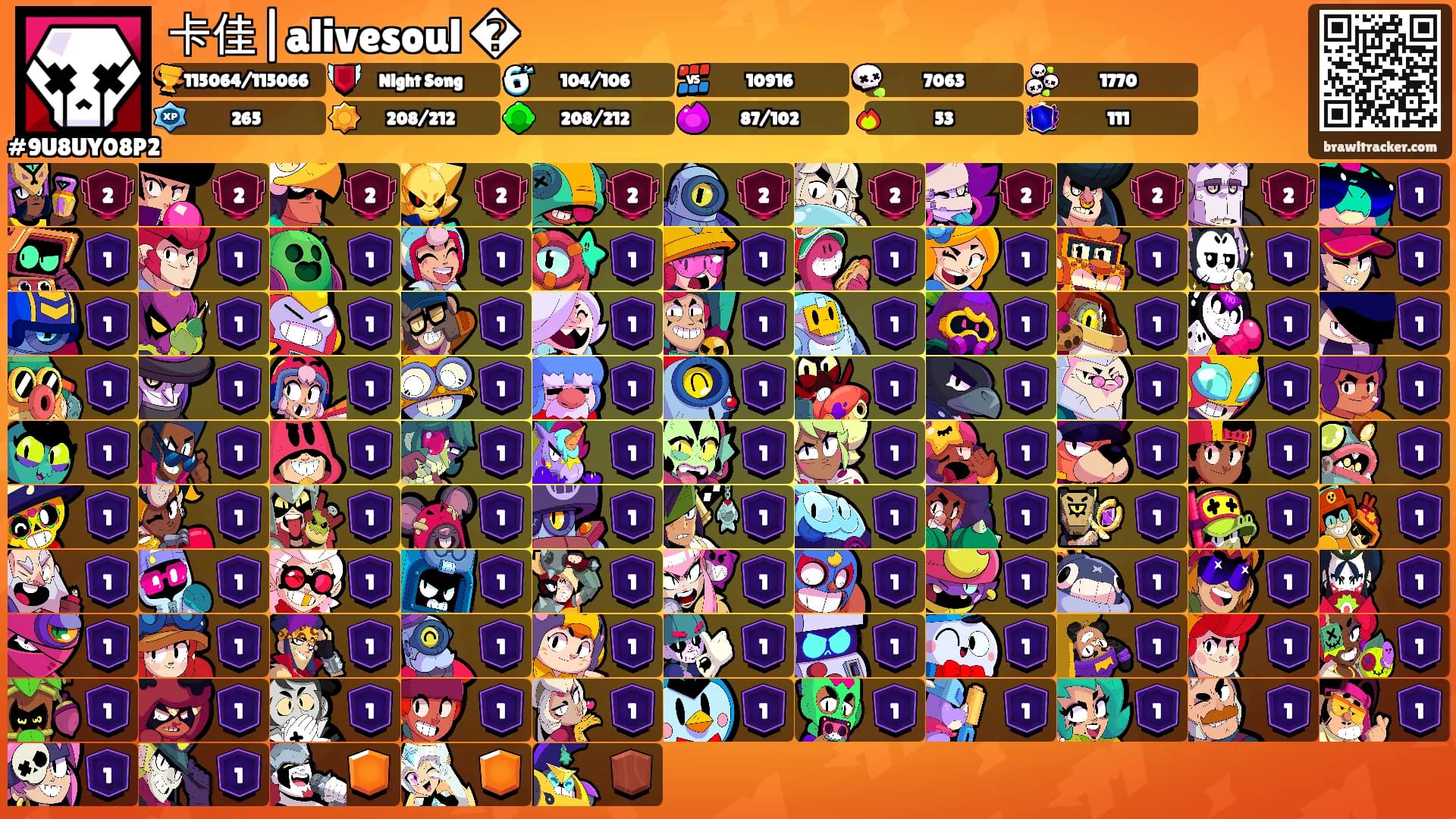 卡佳|alivesoul �'s Ranks