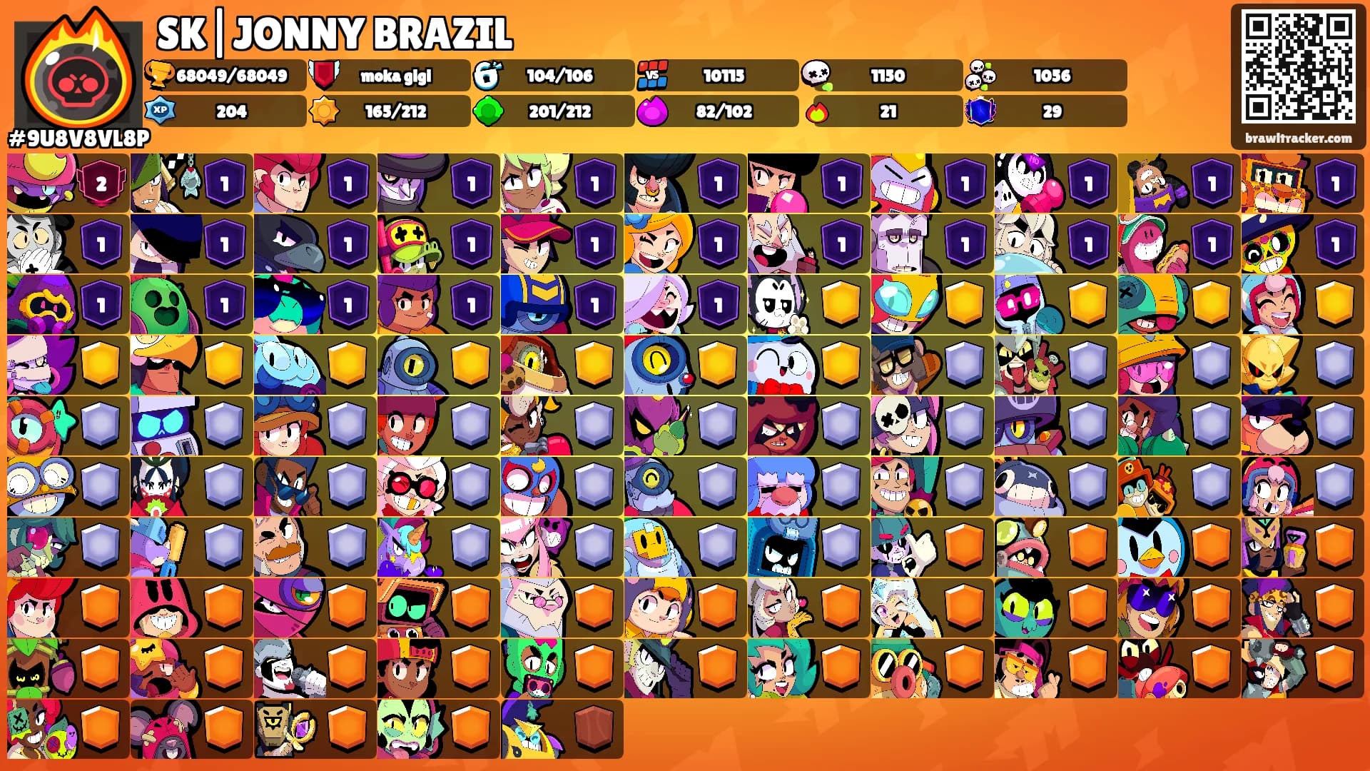 SK|JONNY BRAZIL's Ranks
