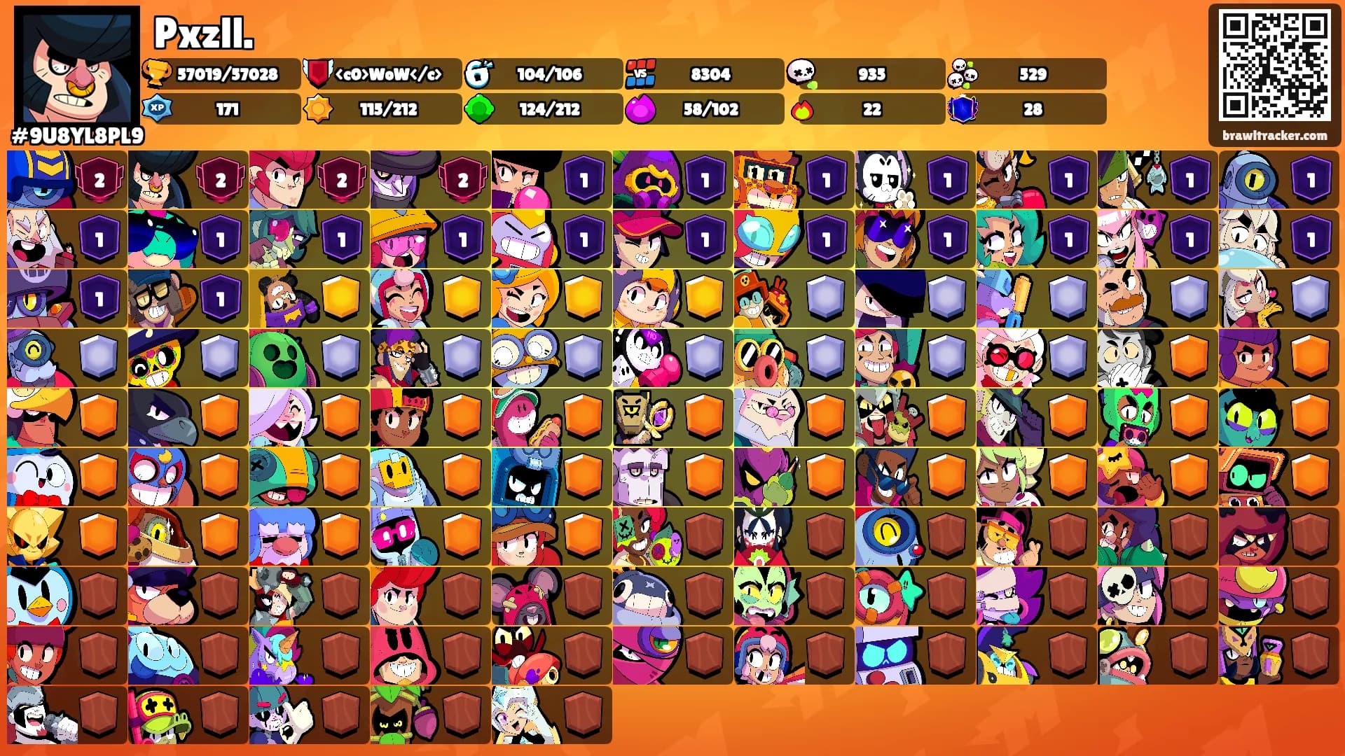 Pxzll.'s Ranks