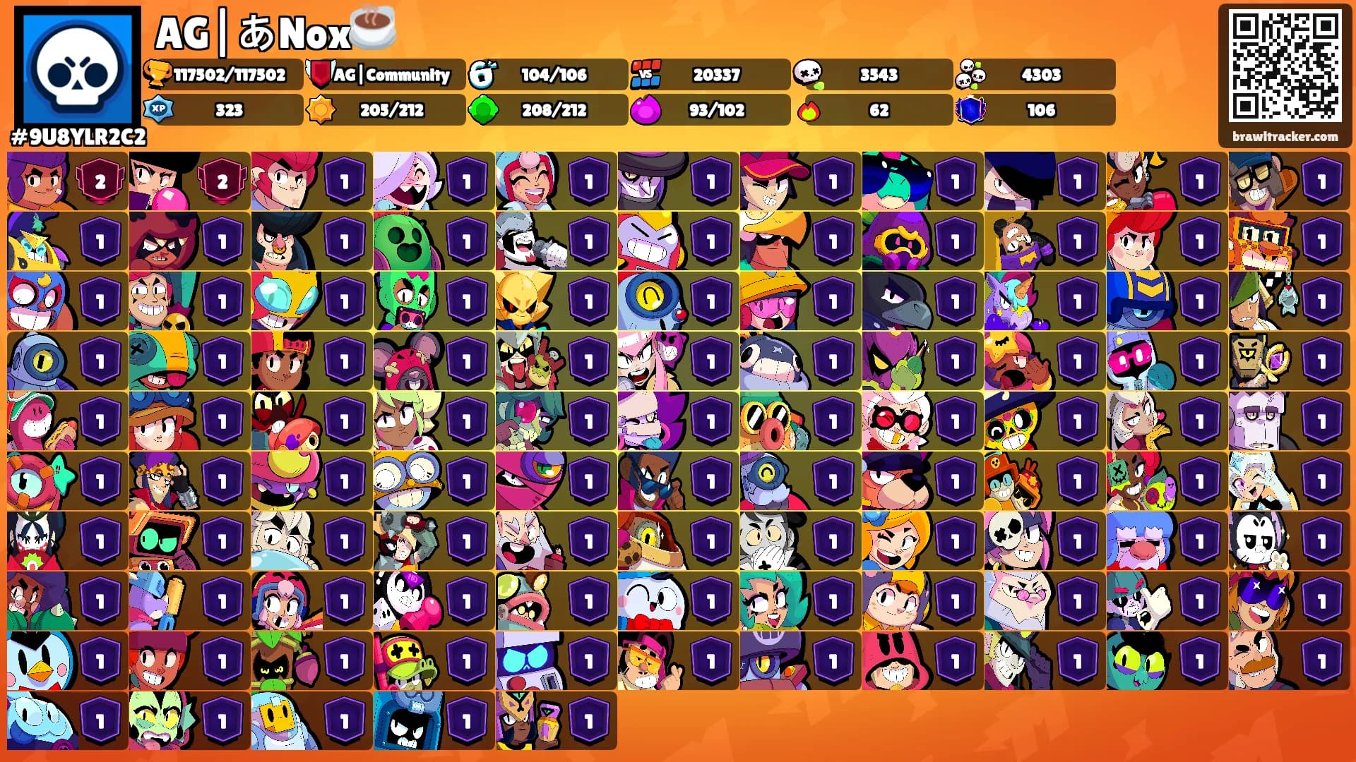 AG|あNox☕'s Ranks