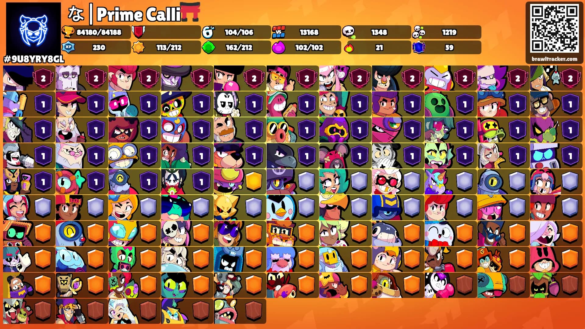 な|Prime Calli⛩️'s Ranks
