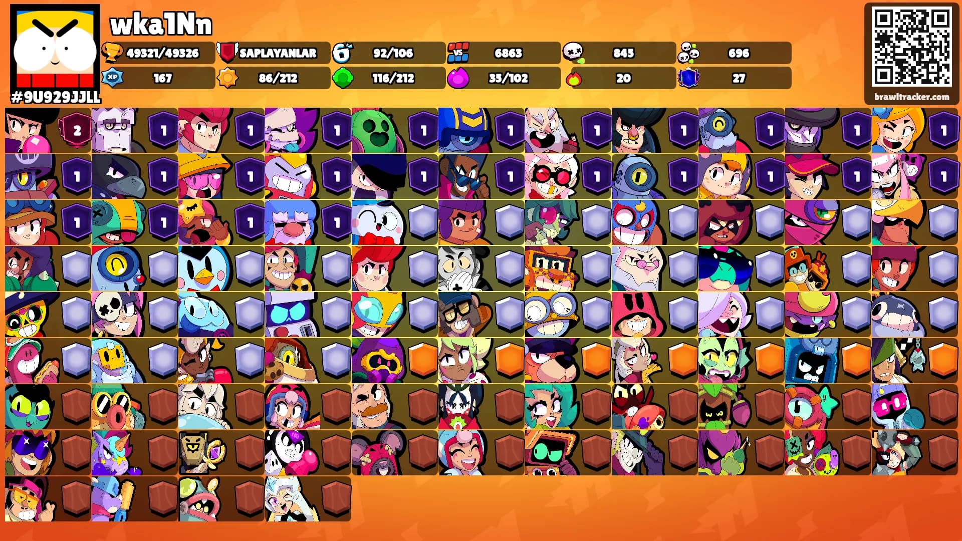 wka1Nn's Ranks
