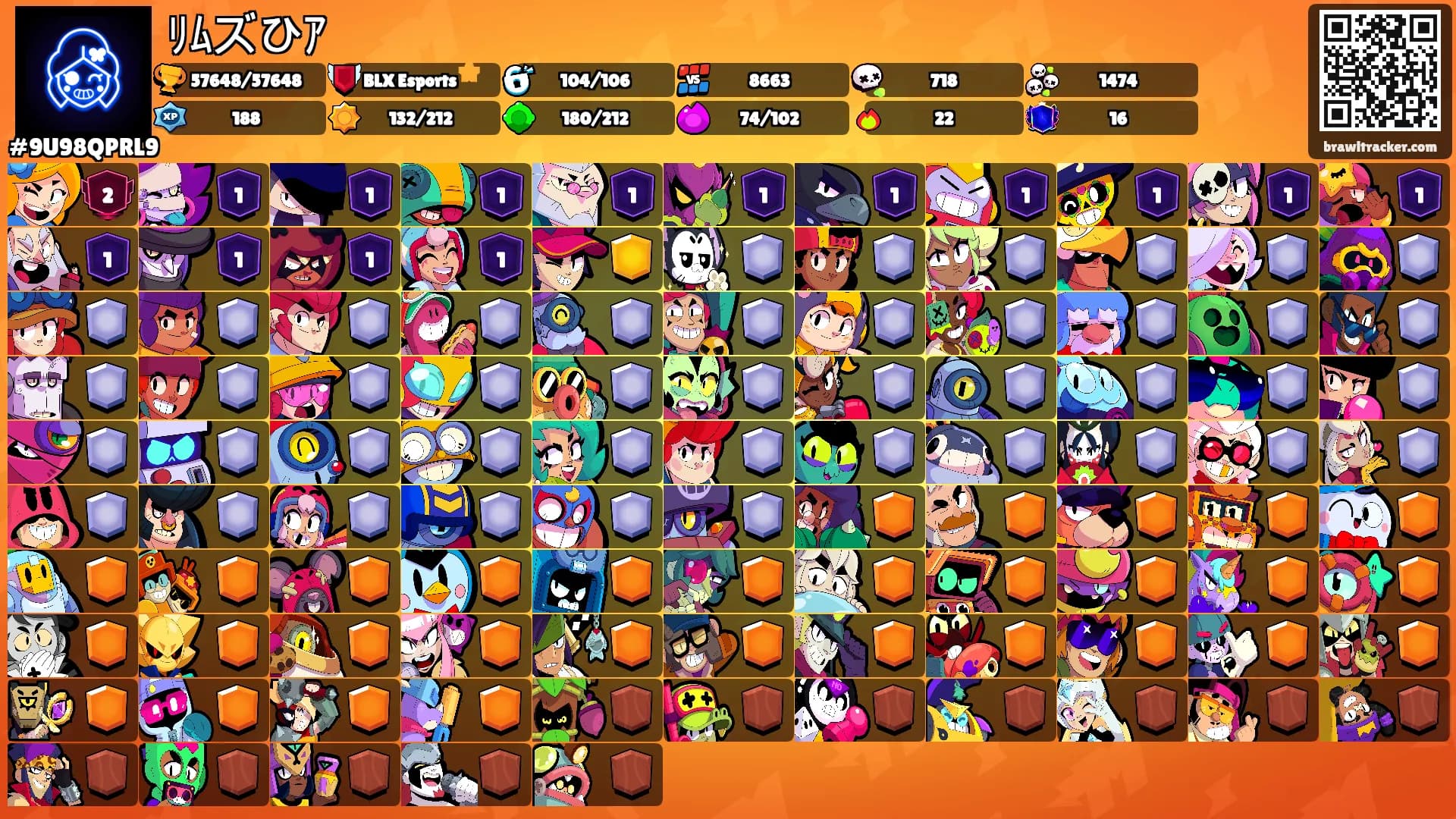 ﾘﾑズひｱ's Ranks