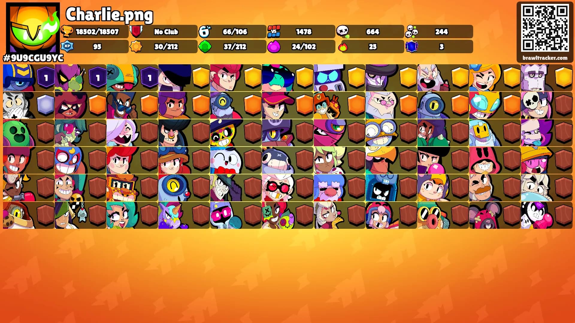 Charlie.png's Ranks