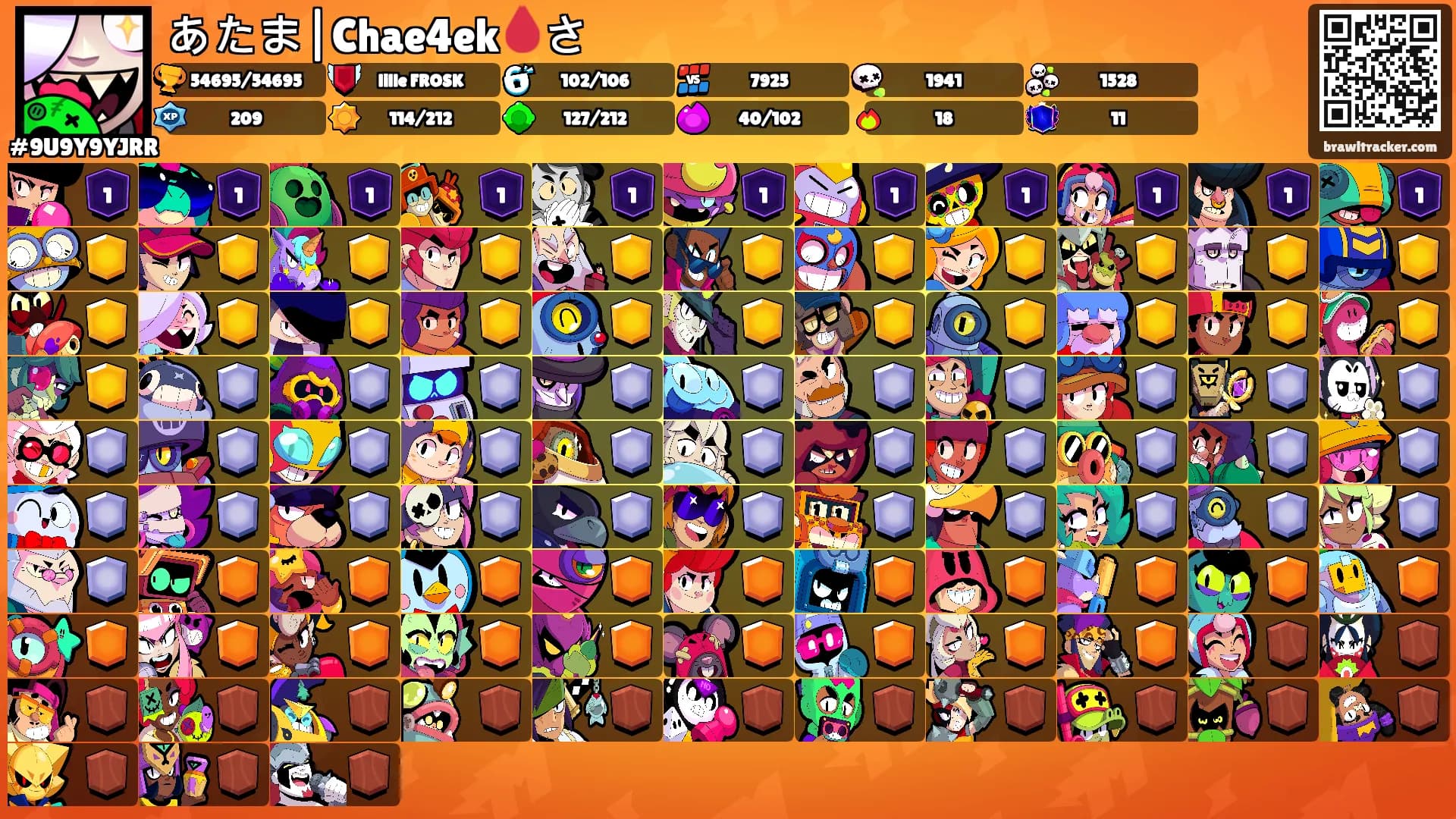 あたま|Chae4ek🩸さ's Ranks