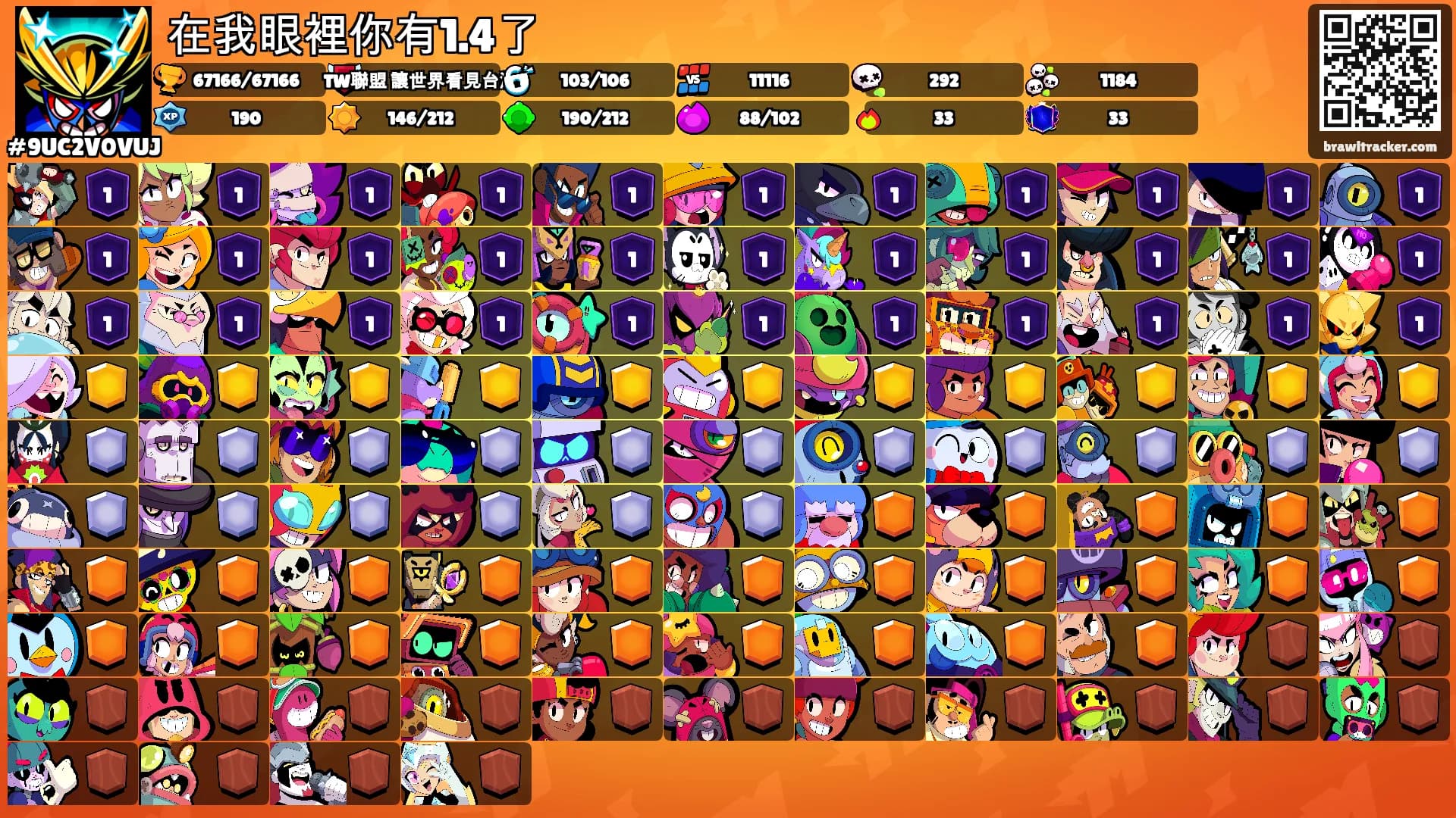 在我眼裡你有1.4了's Ranks