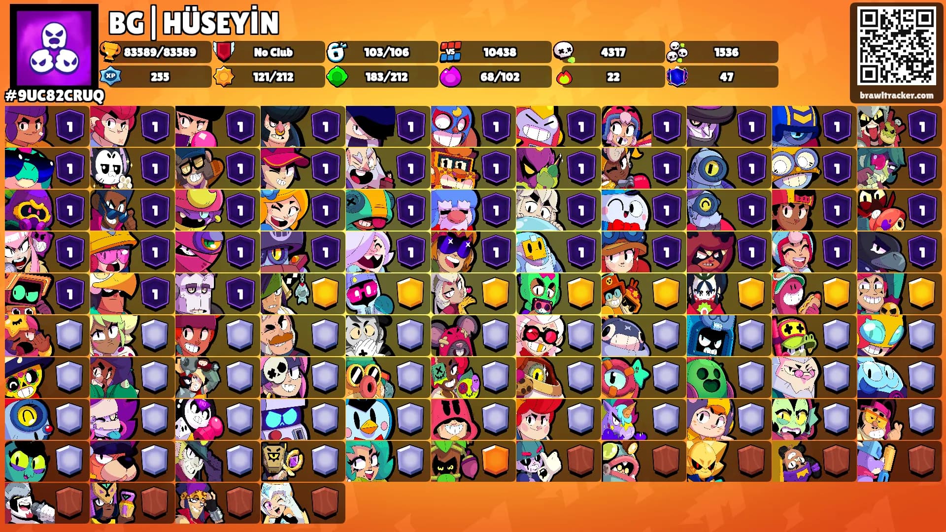 BG|HÜSEYİN's Ranks