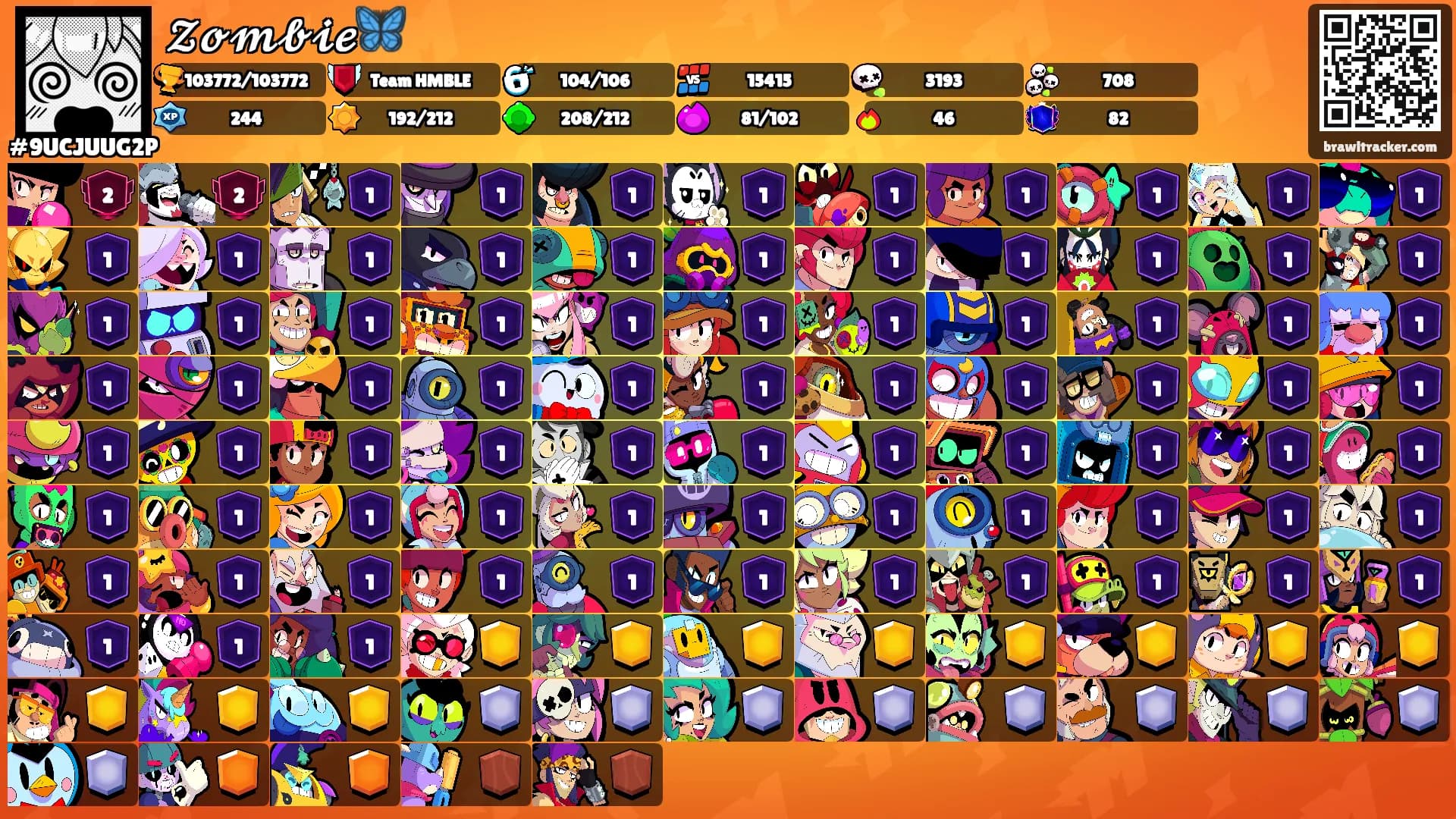 𝓩𝓸𝓶𝓫𝓲𝓮🦋's Ranks