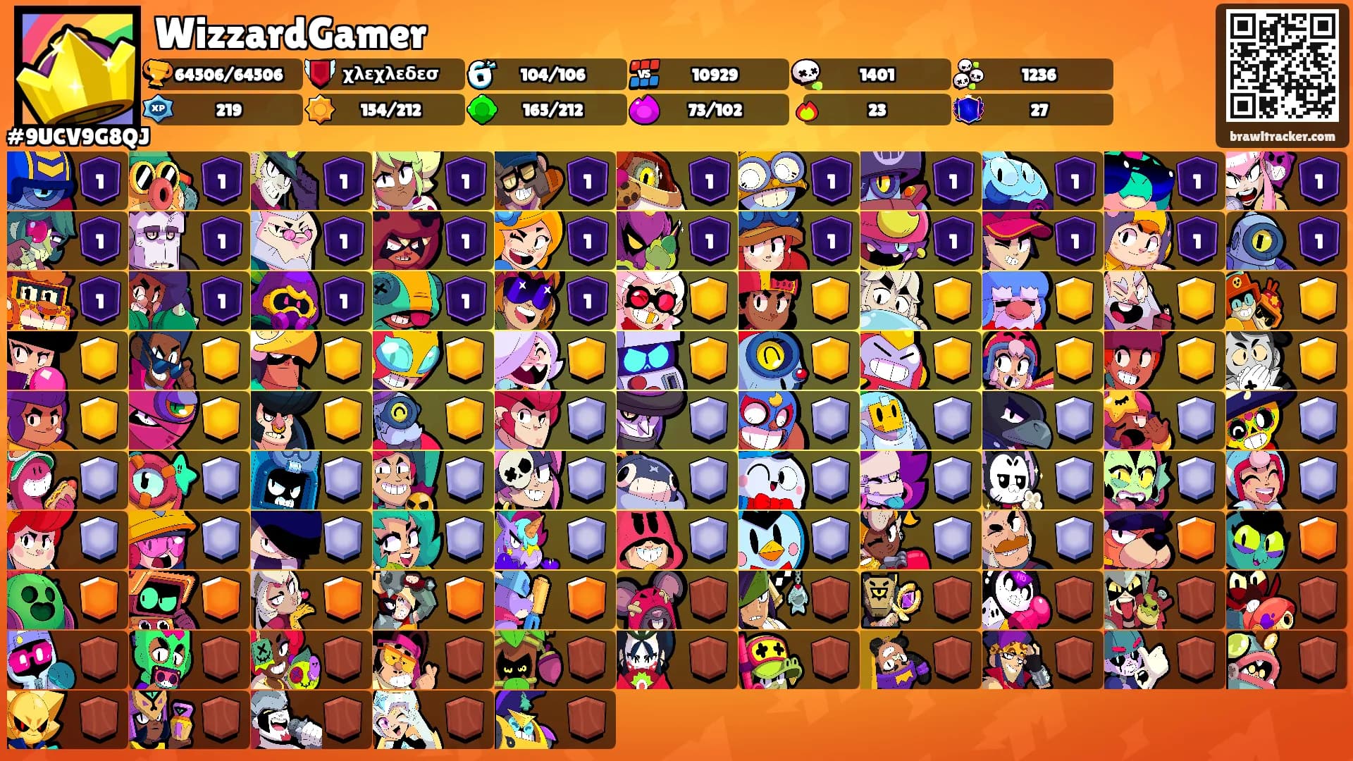 WizzardGamer's Ranks