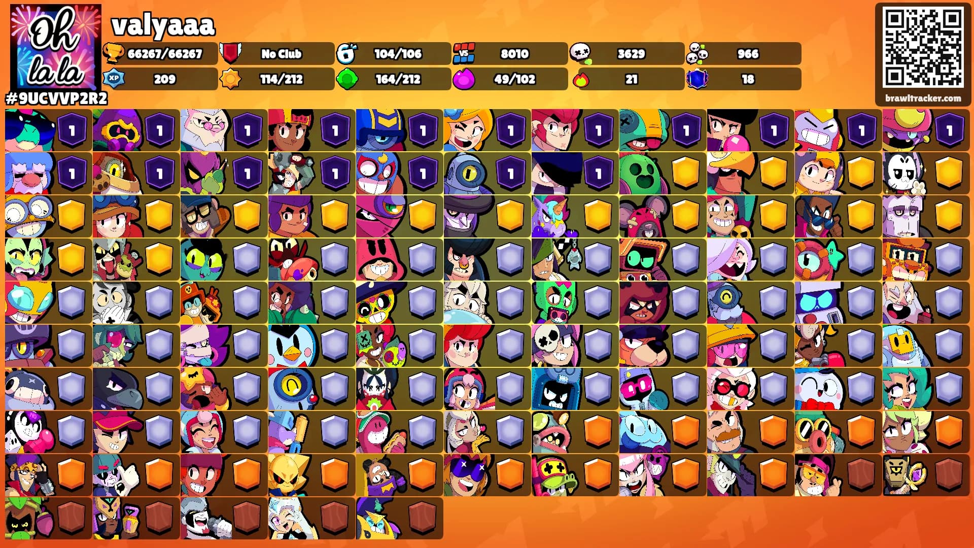 valyaaa's Ranks