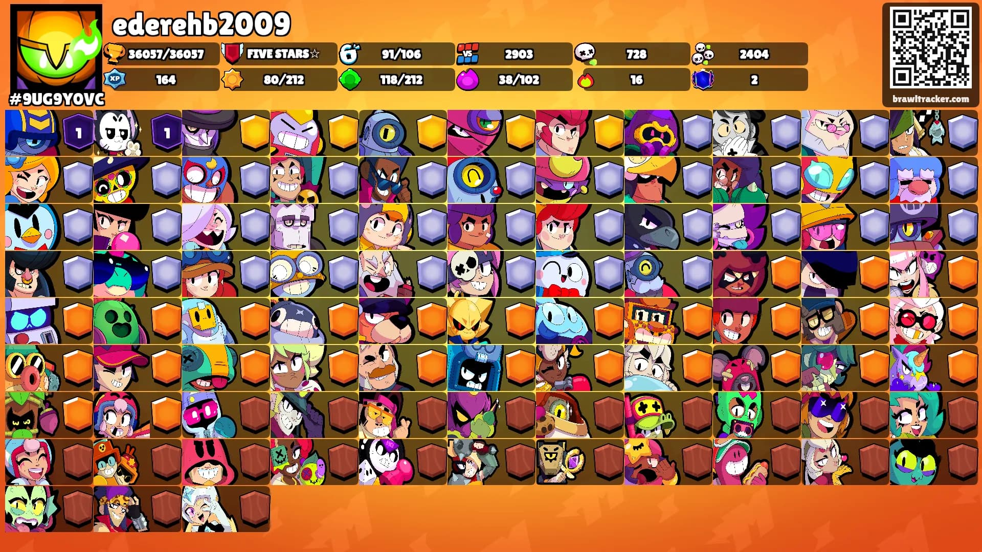 ederehb2009's Ranks