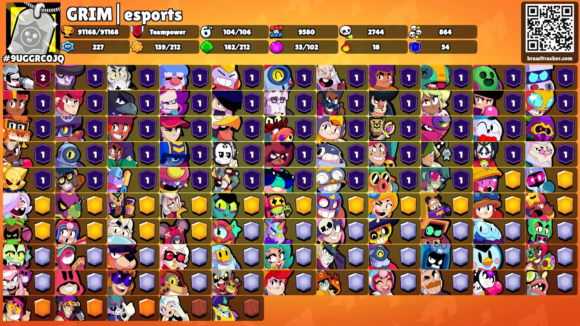 GRIM|esports's Ranks