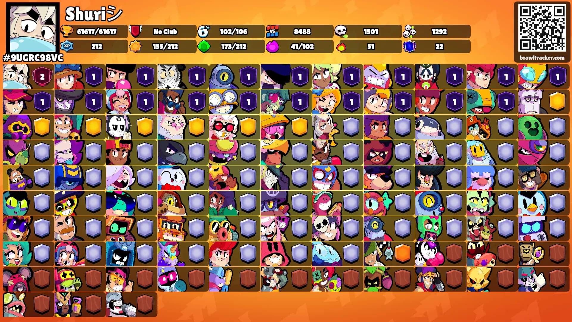 Shuriシ's Ranks