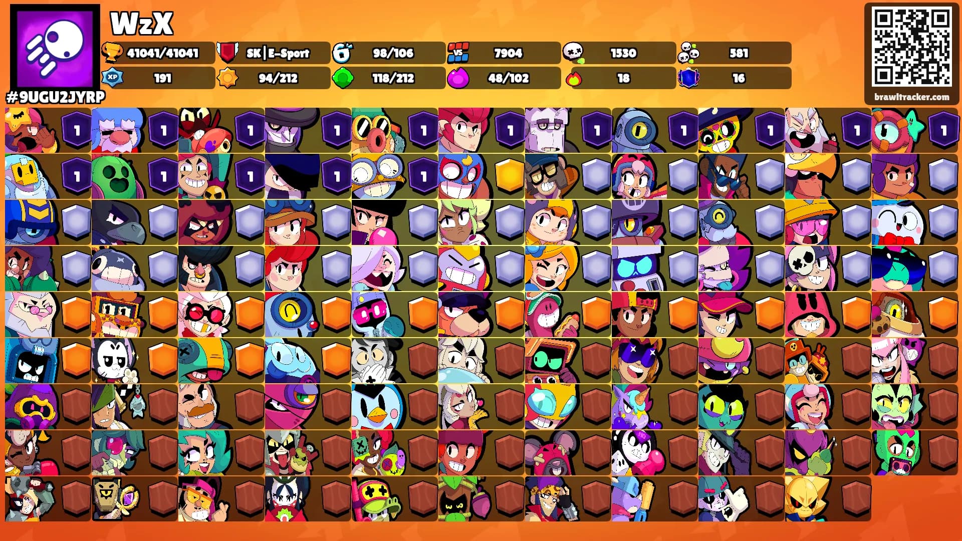 WzX's Ranks
