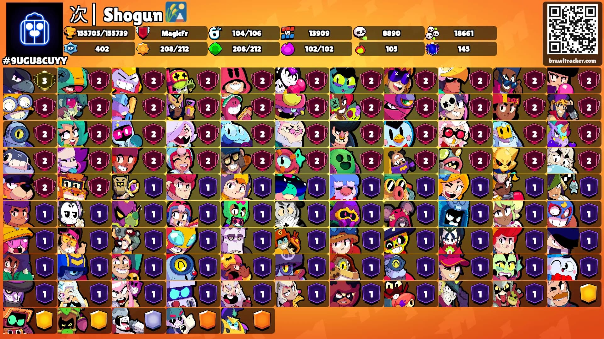 次| Shogun 🎑's Ranks