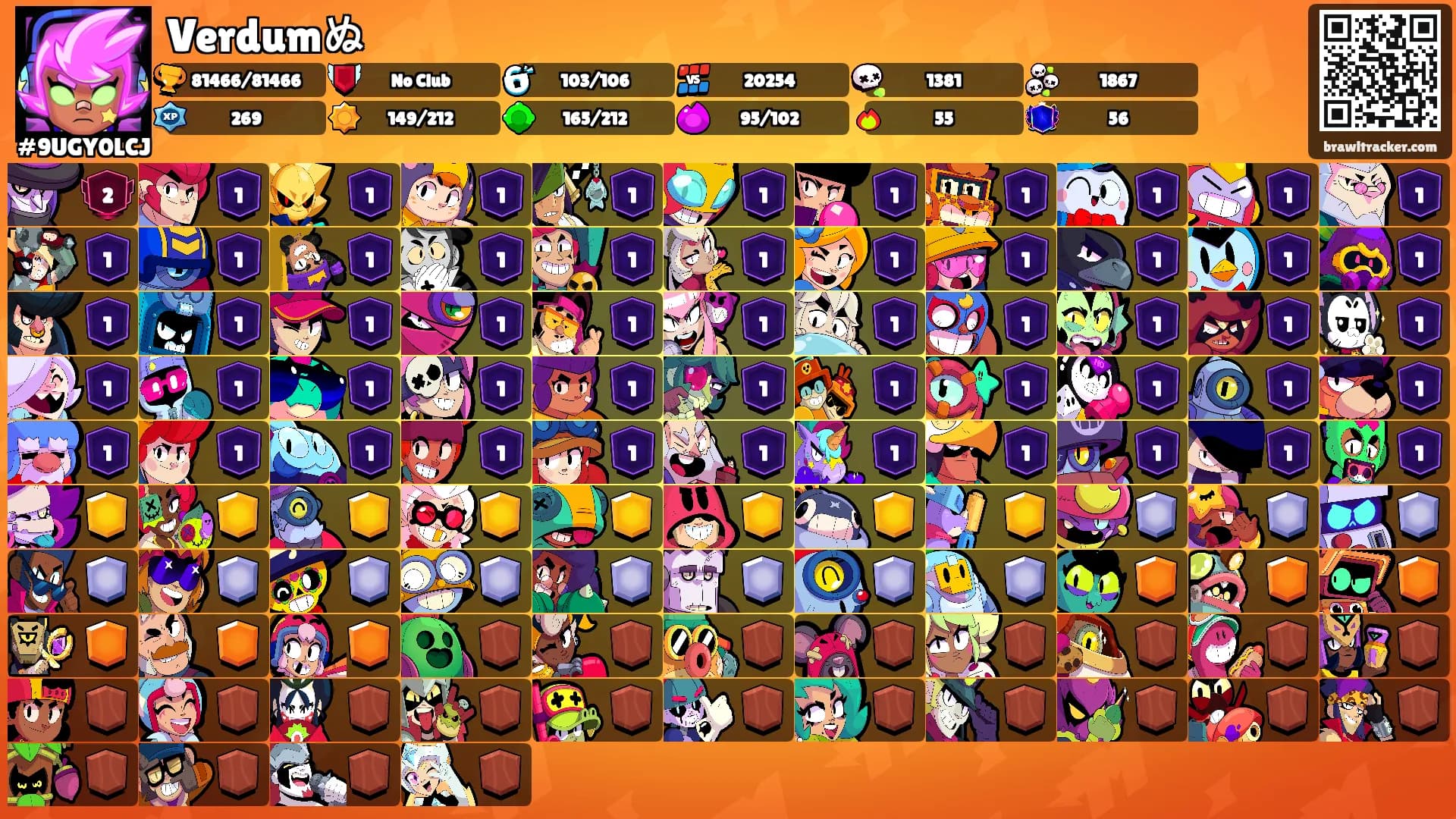 Verdumぬ's Ranks