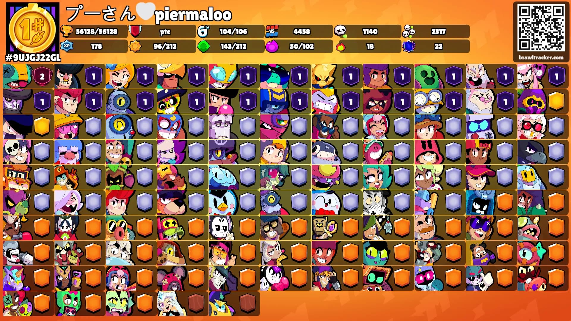 プーさん🤍piermaloo's Ranks