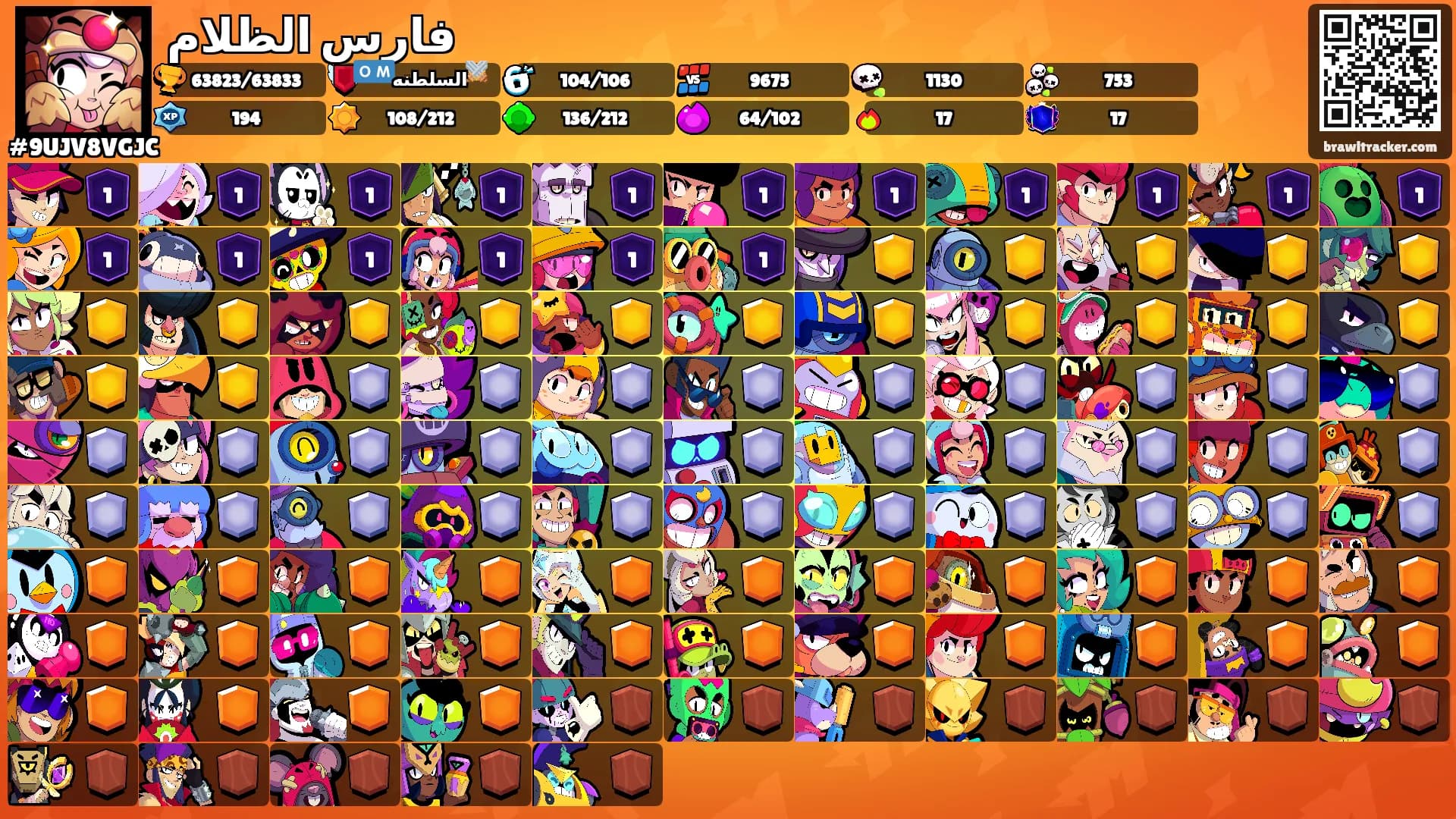 فارس الظلام's Ranks