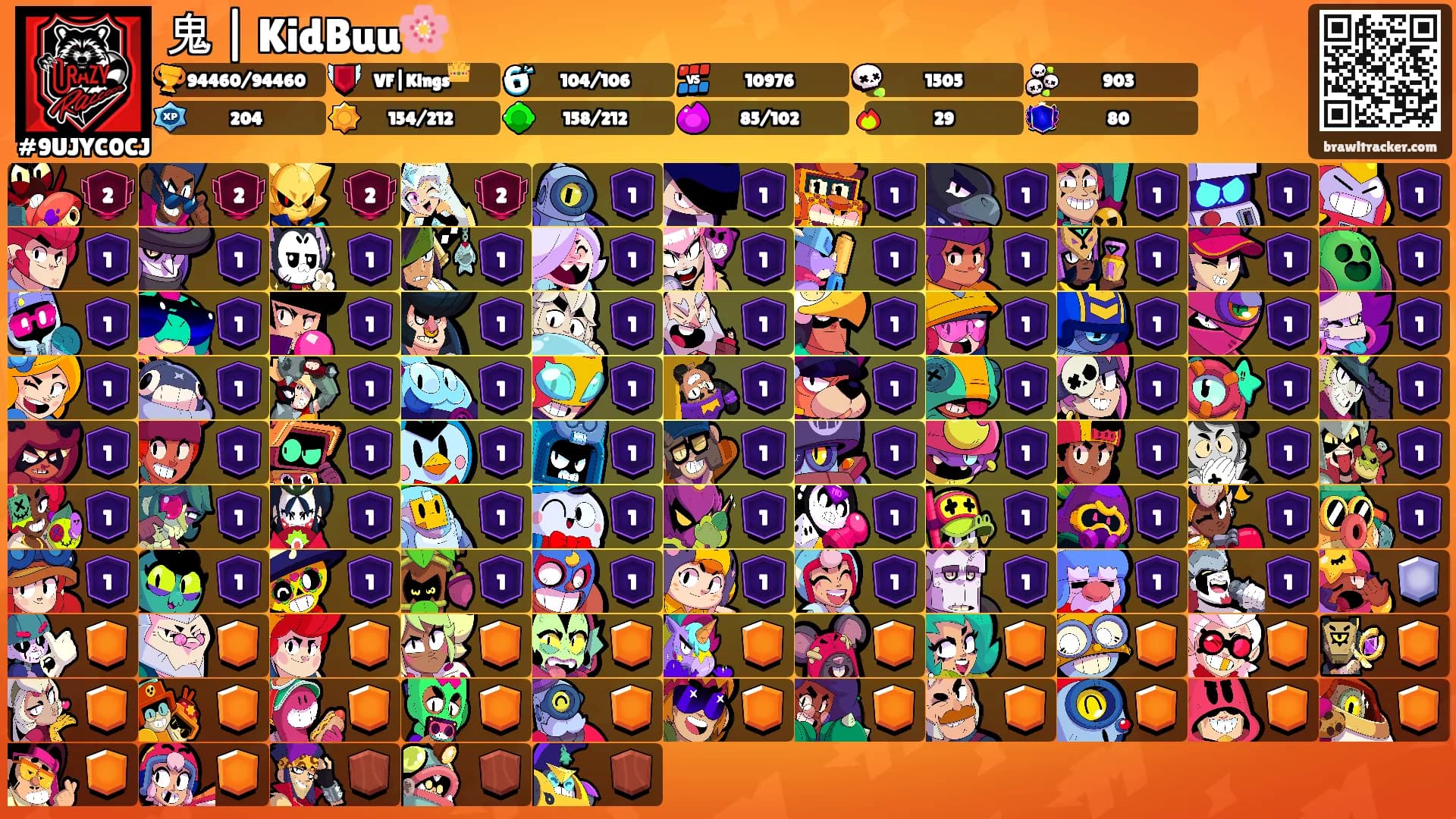 鬼 | KidBuu🌸's Ranks