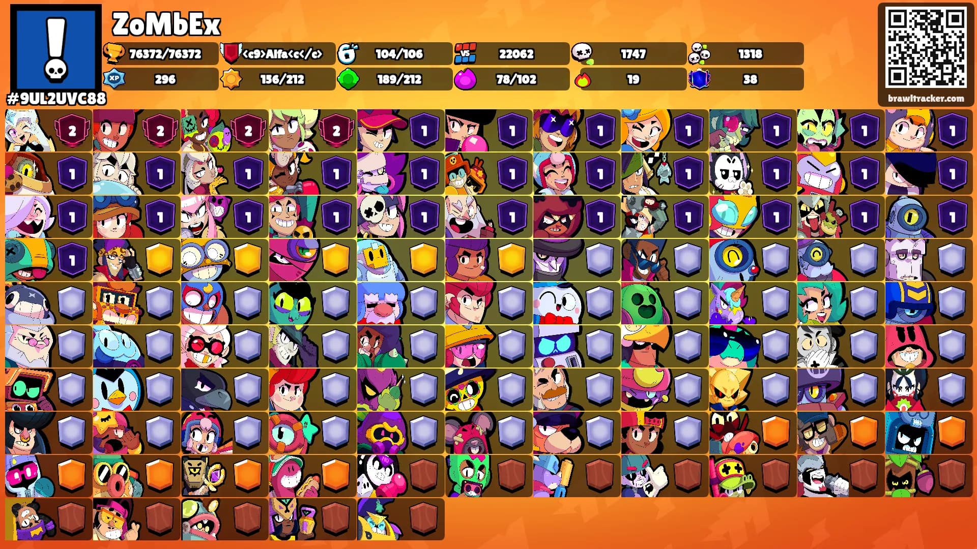 ZoMbEx's Ranks