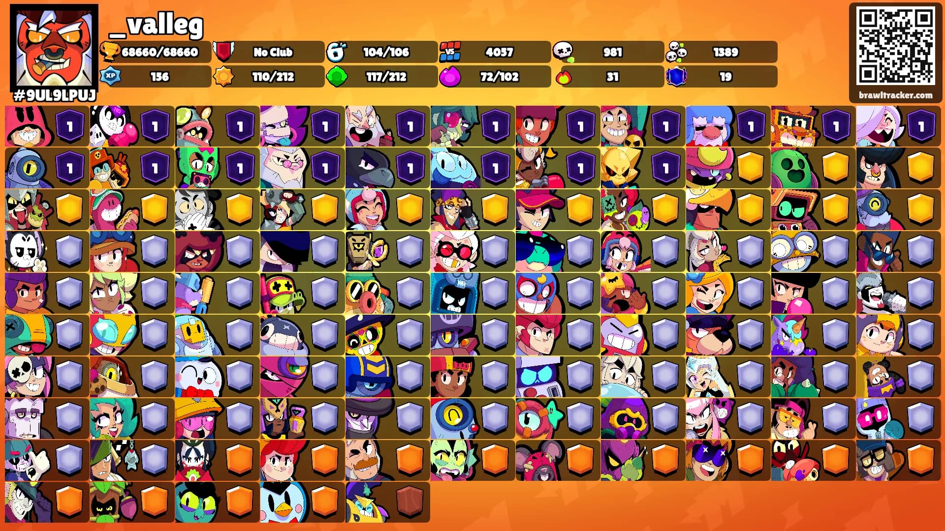 _valleg's Ranks