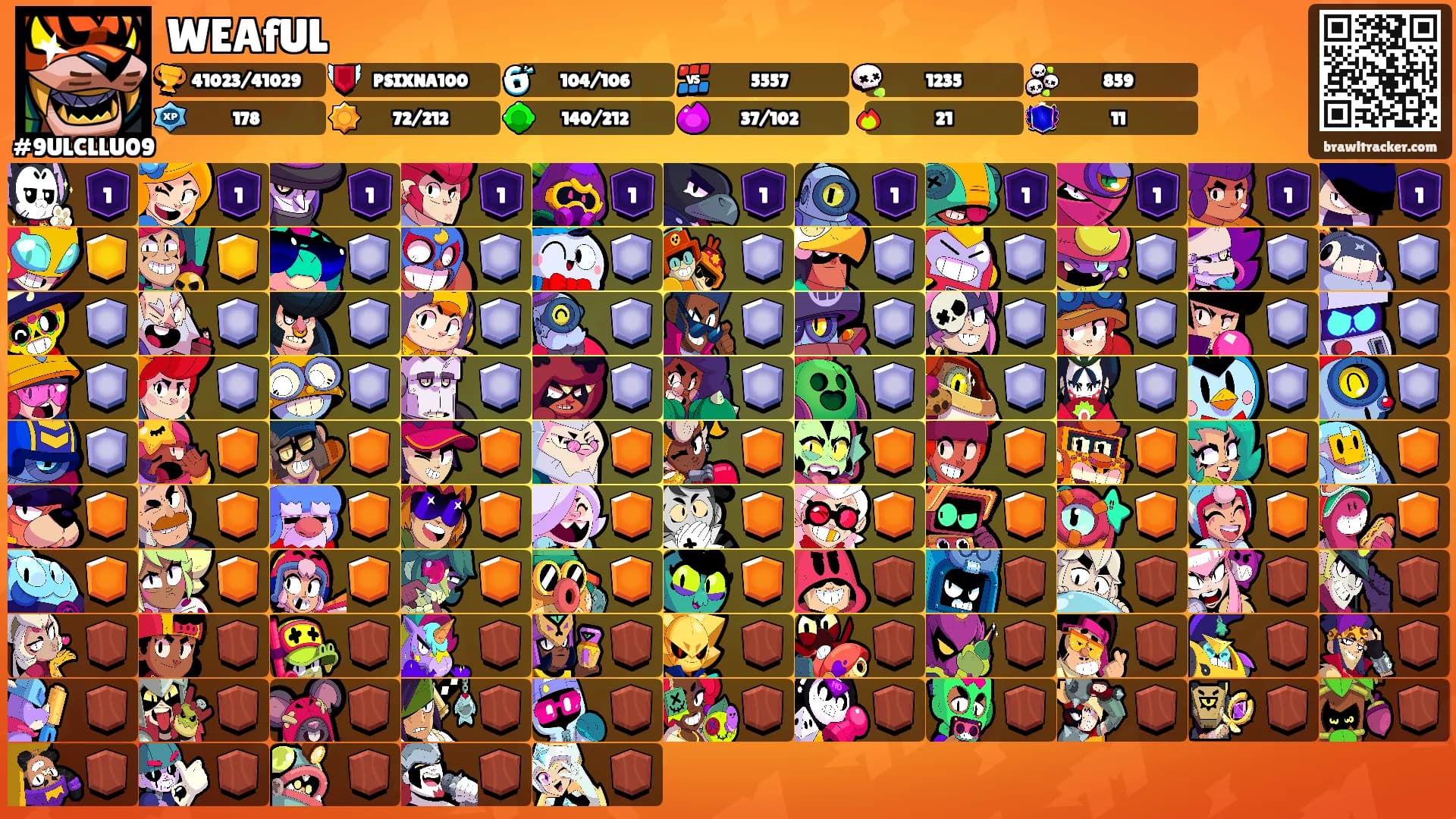 WEAfUL's Ranks