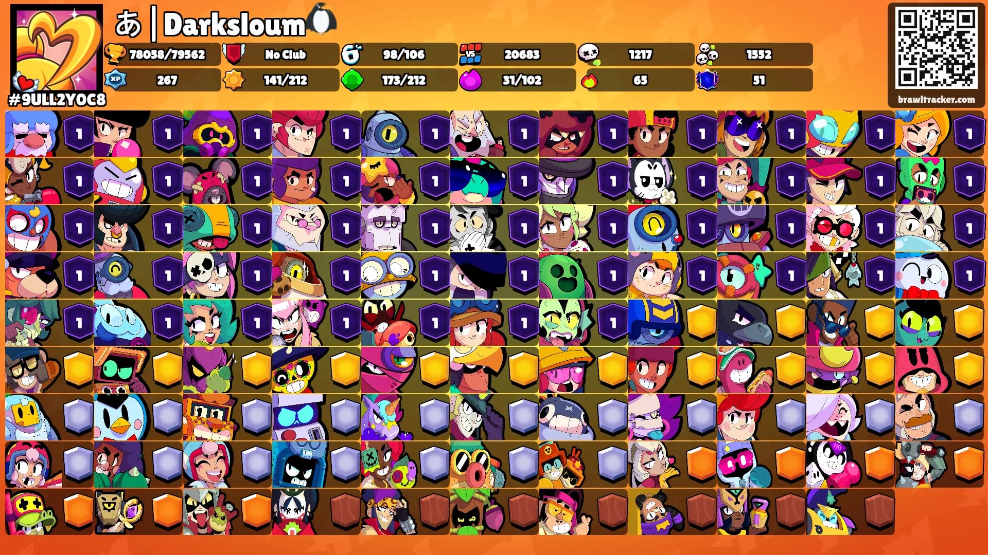 あ|Darksloum🐧's Ranks