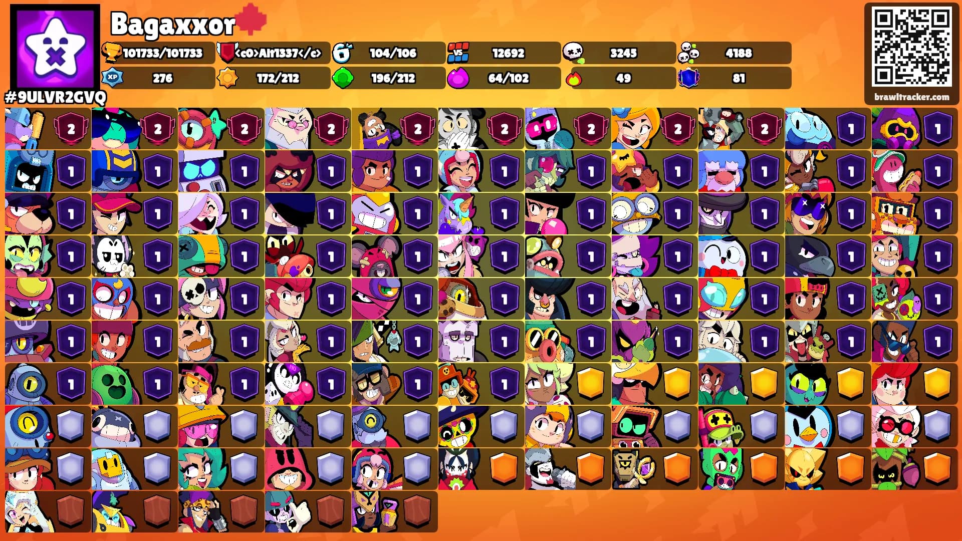 Bagaxxor🍁's Ranks
