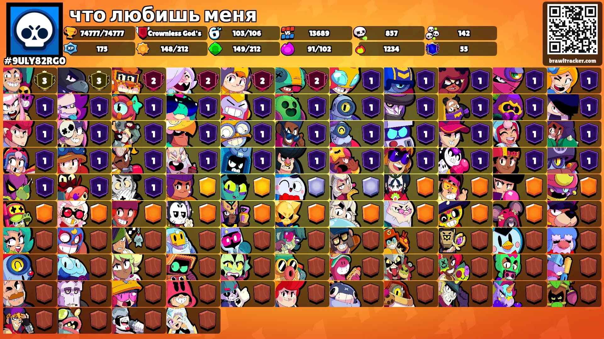 что любишь меня's Ranks