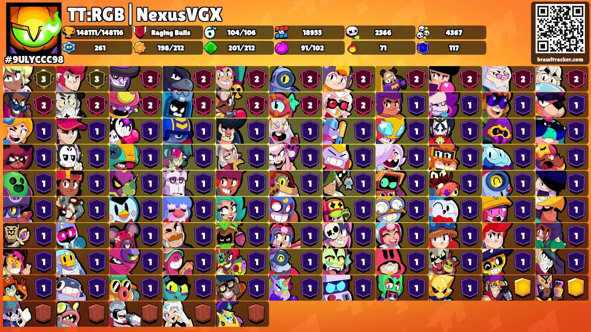 TT:RGB|NexusVGX's Ranks