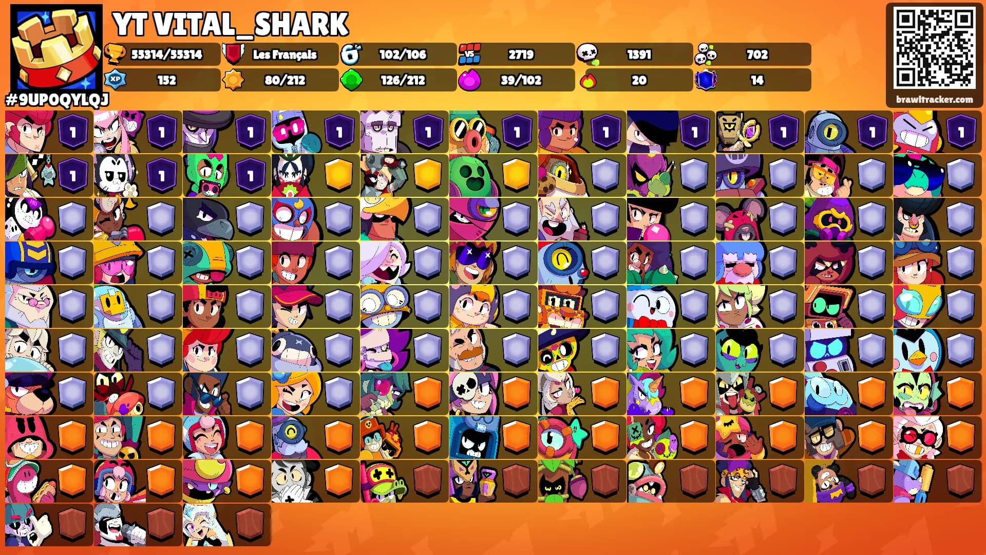 YT VITAL_SHARK's Ranks