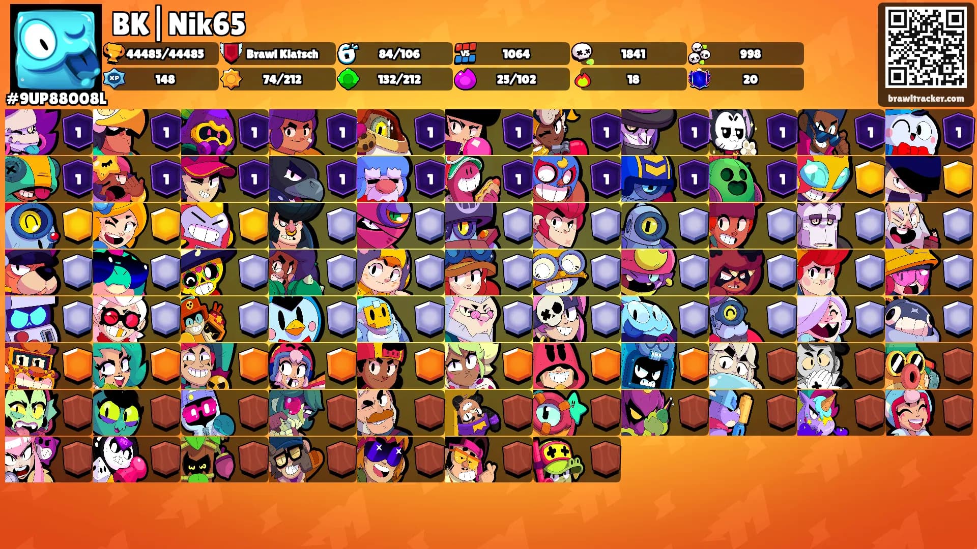 BK|Nik65's Ranks