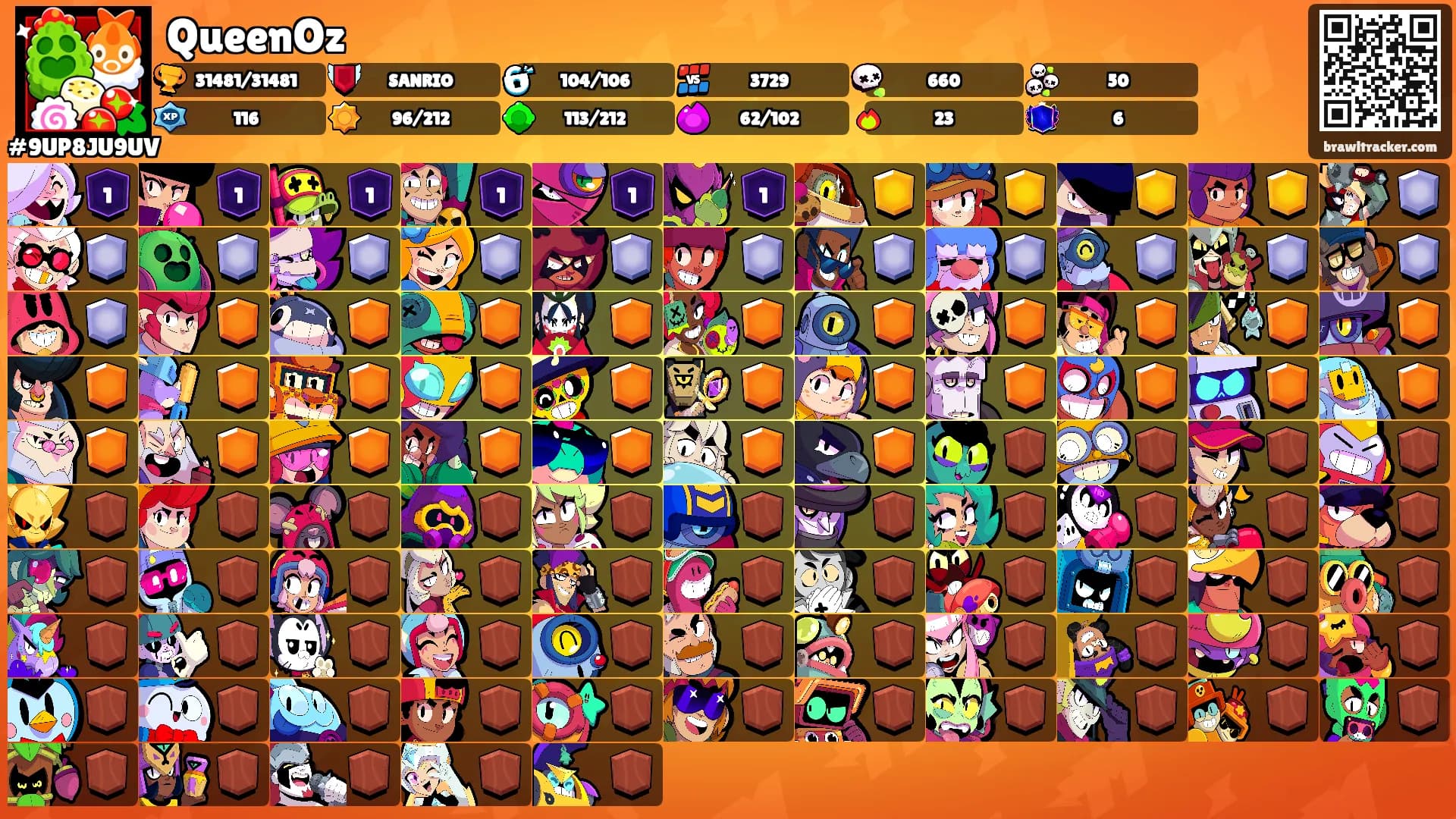 QueenOz's Ranks