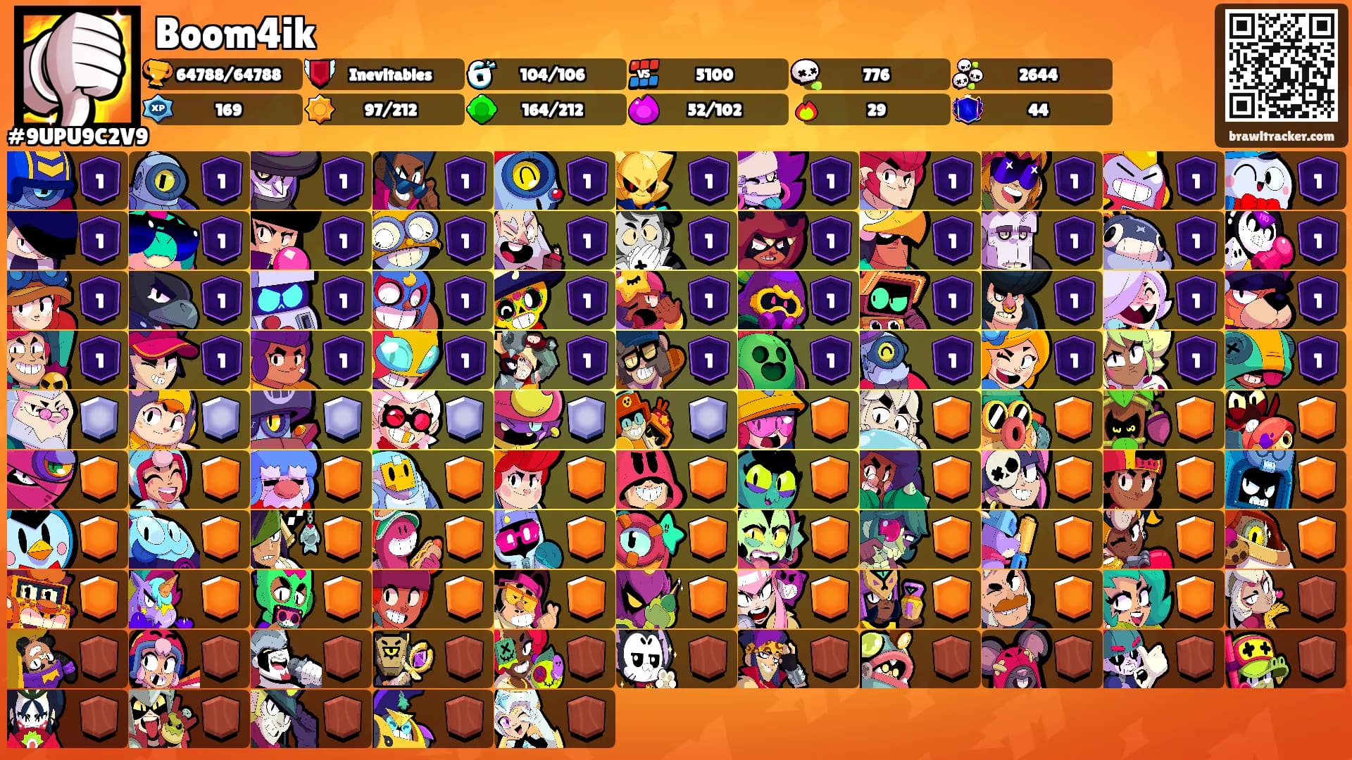 Boom4ik's Ranks