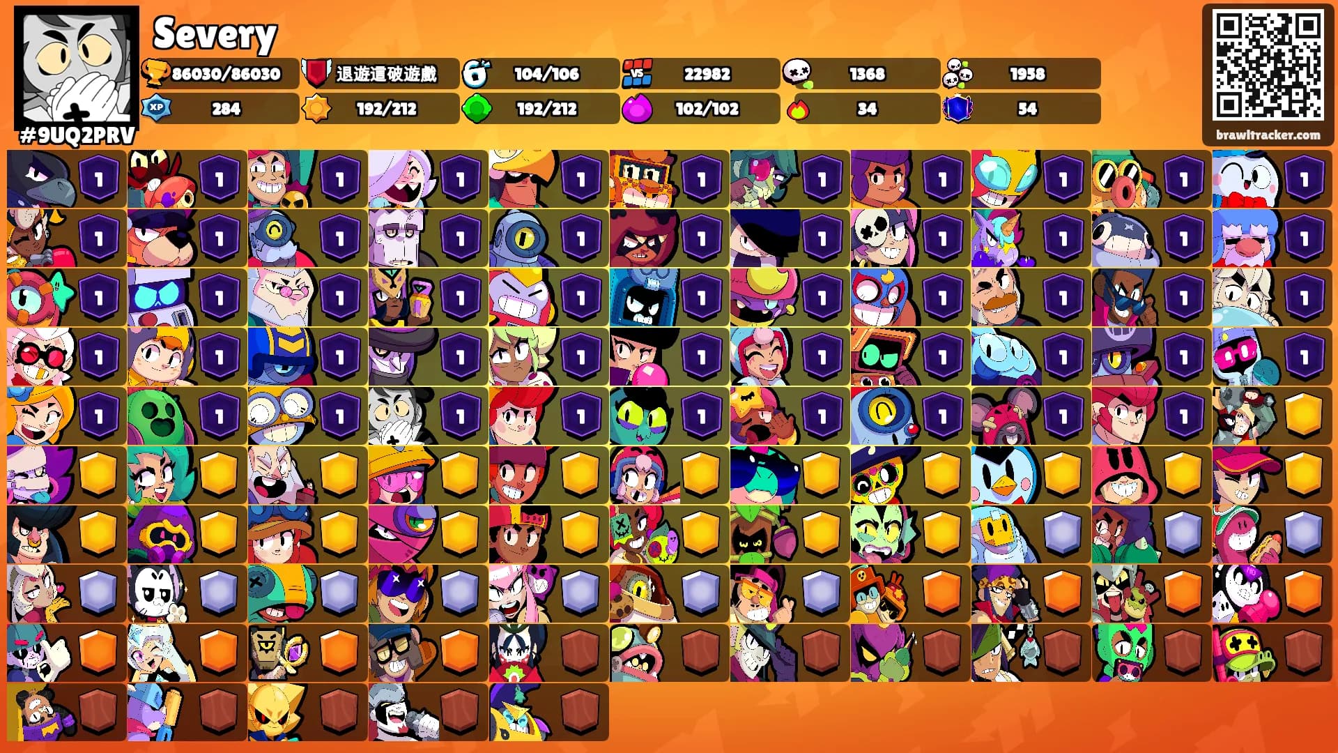 Severy's Ranks
