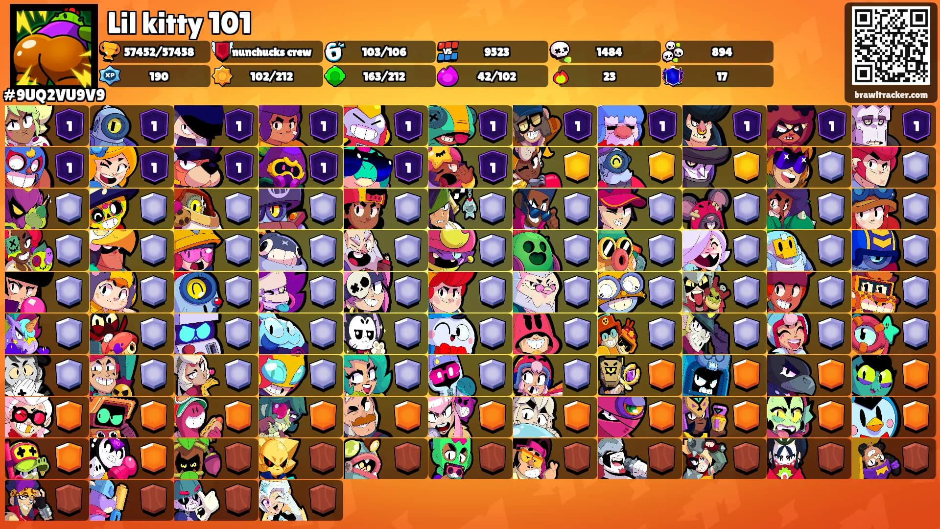 Lil kitty 101's Ranks
