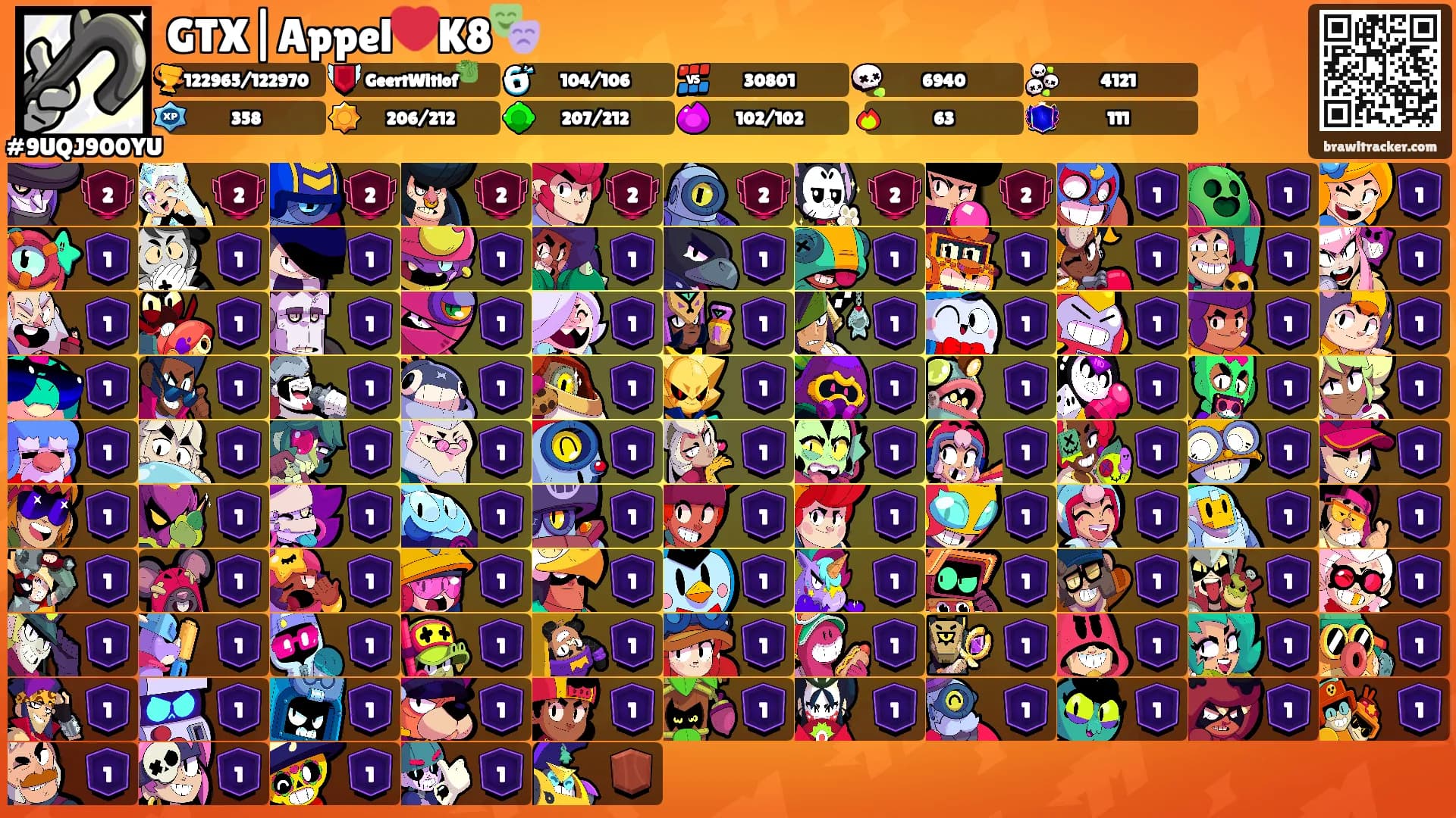 GTX|Appel❤️K8🎭's Ranks