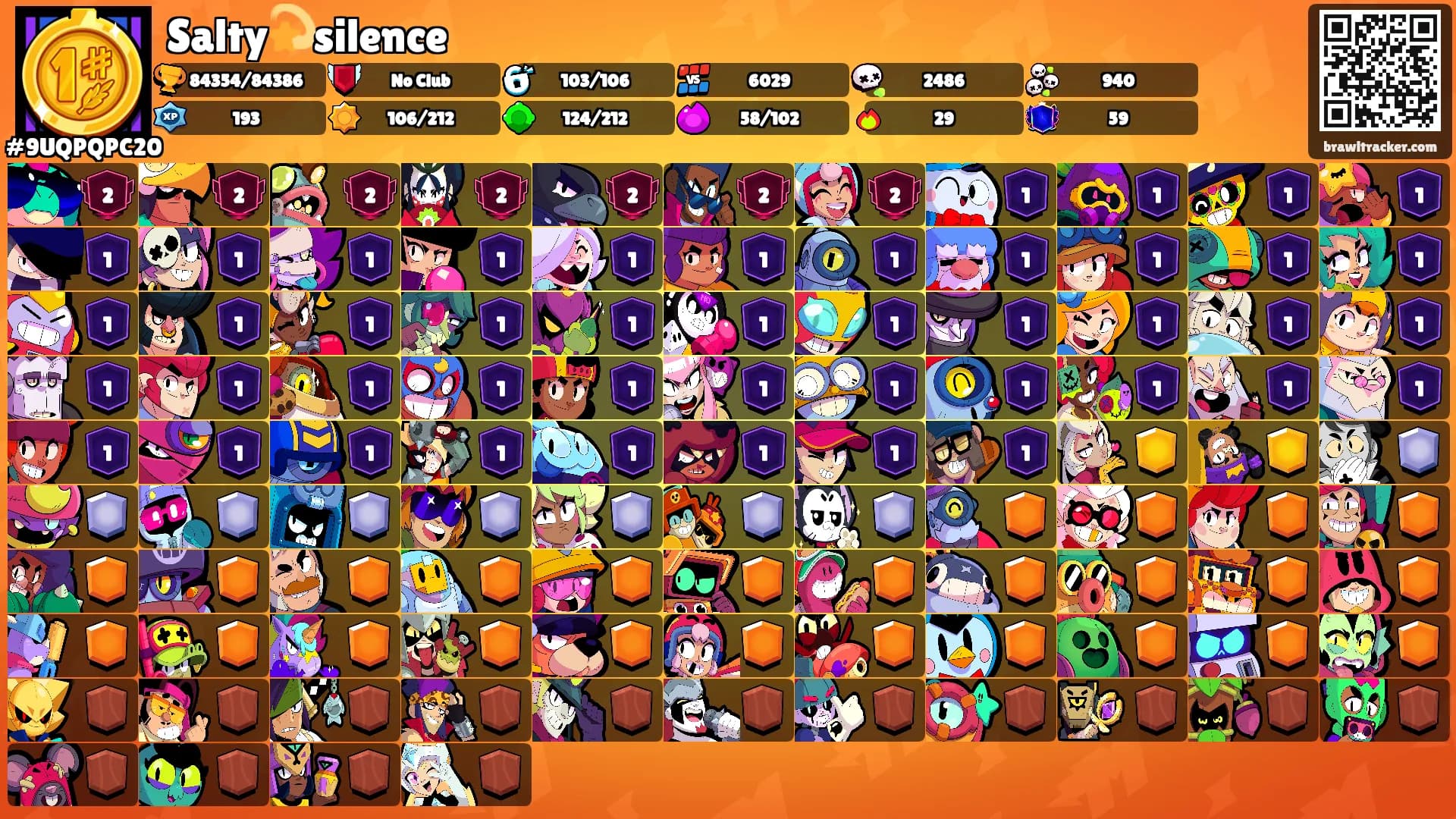 Salty💫silence's Ranks
